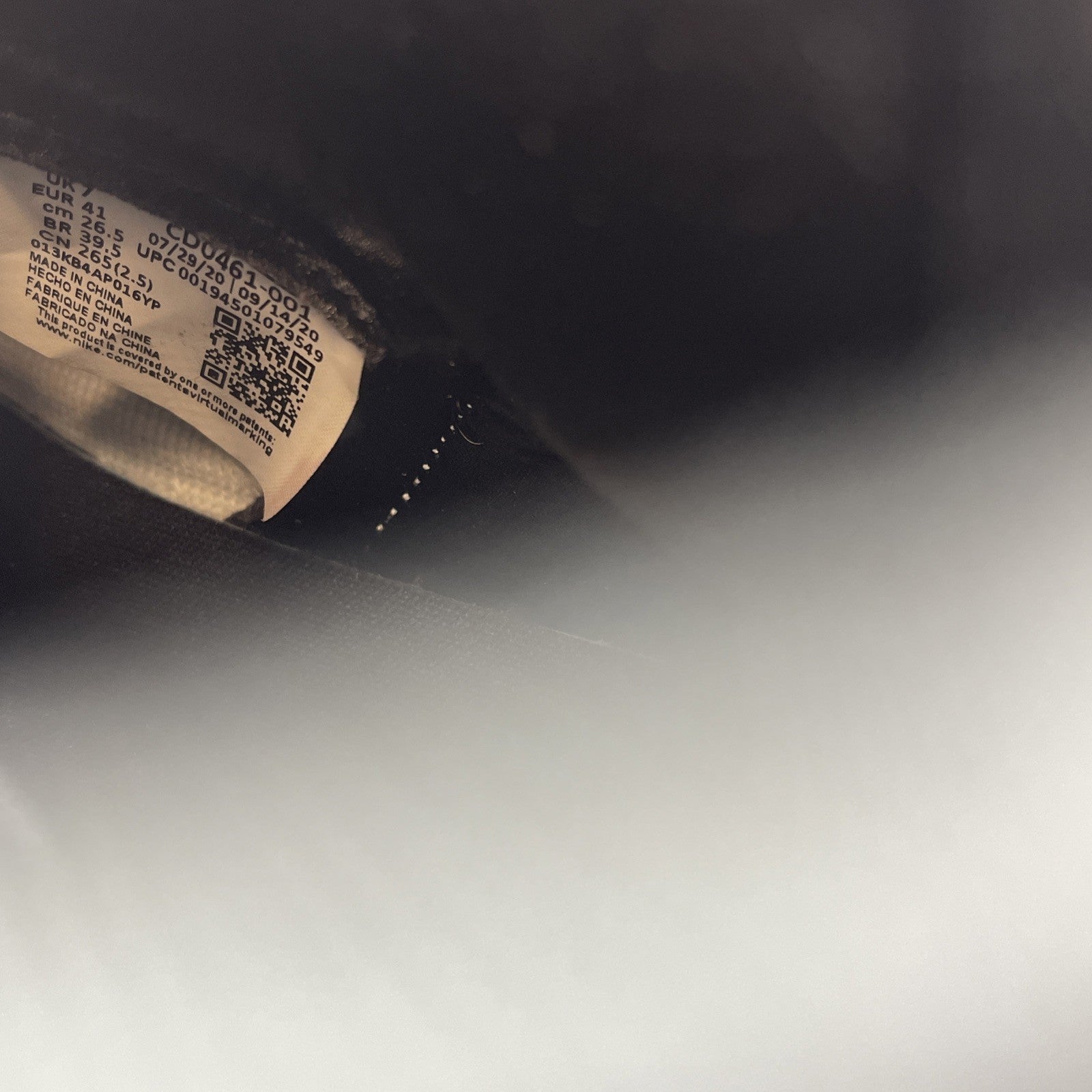 Size 9.5 - Air Jordan 1 High OG Metallic Silver (CD0461-001)