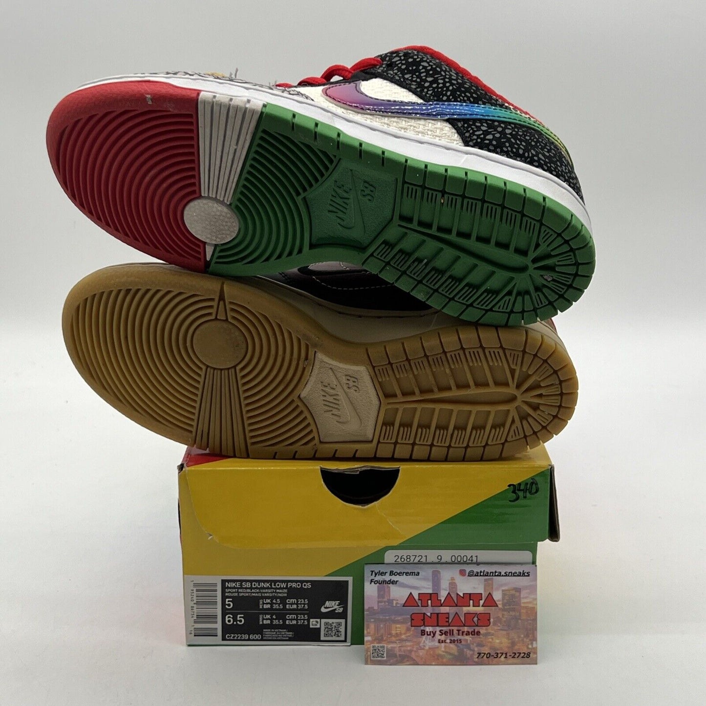 Size 5 - Nike SB Dunk Low What The Paul Leather Suede (CZ2239-600)