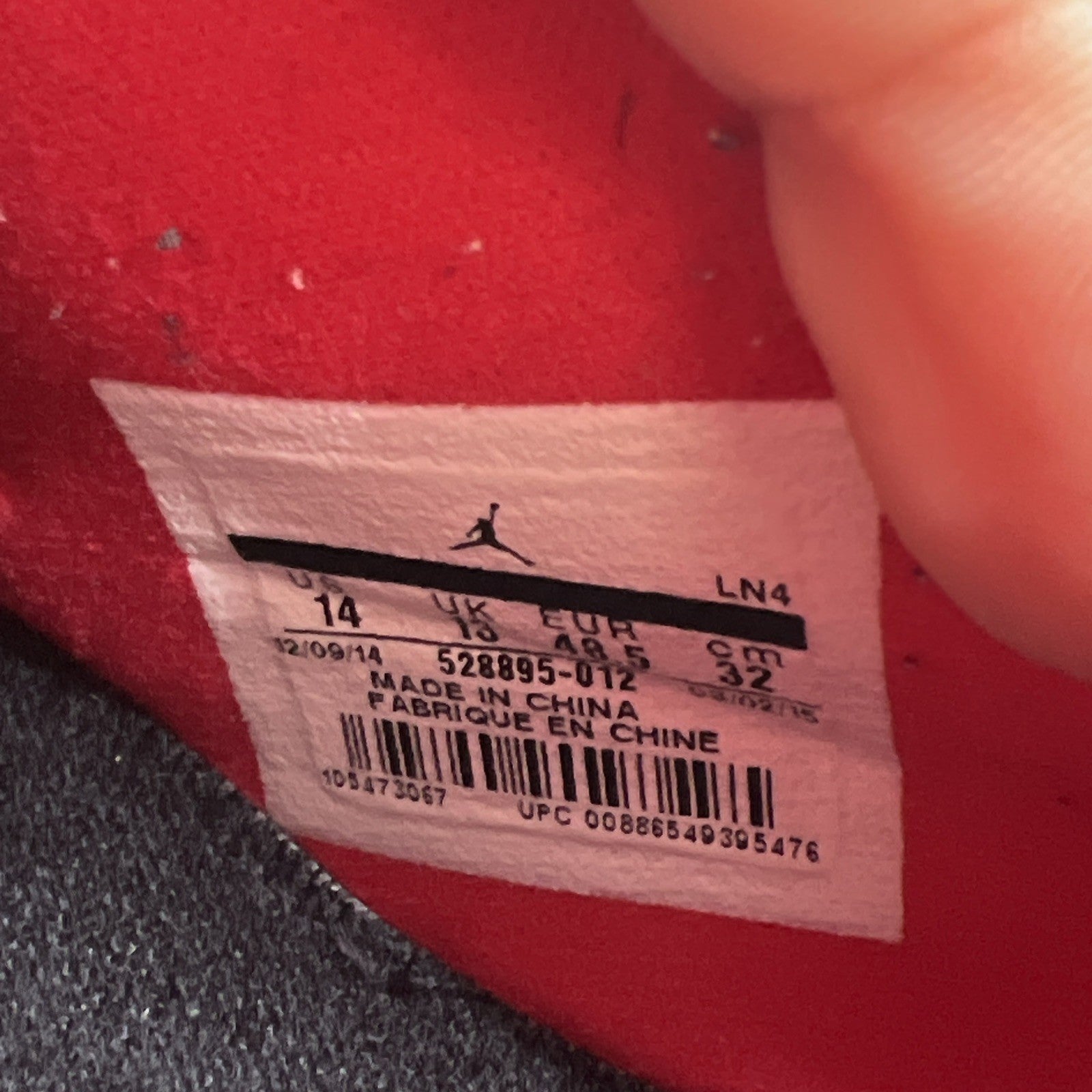 Size 14 - Air Jordan 11 Retro 2015 Low Bred (528895-012)