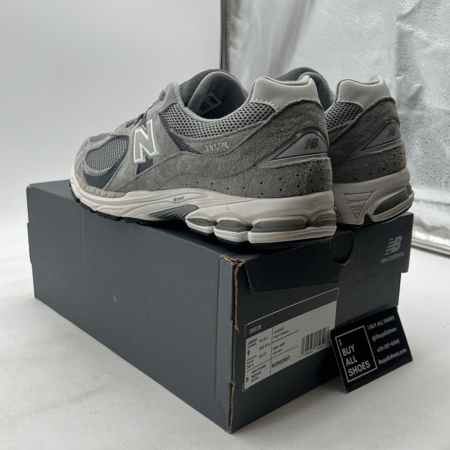 Size 9 - New Balance 2002R Steel Orca (M2002RST)