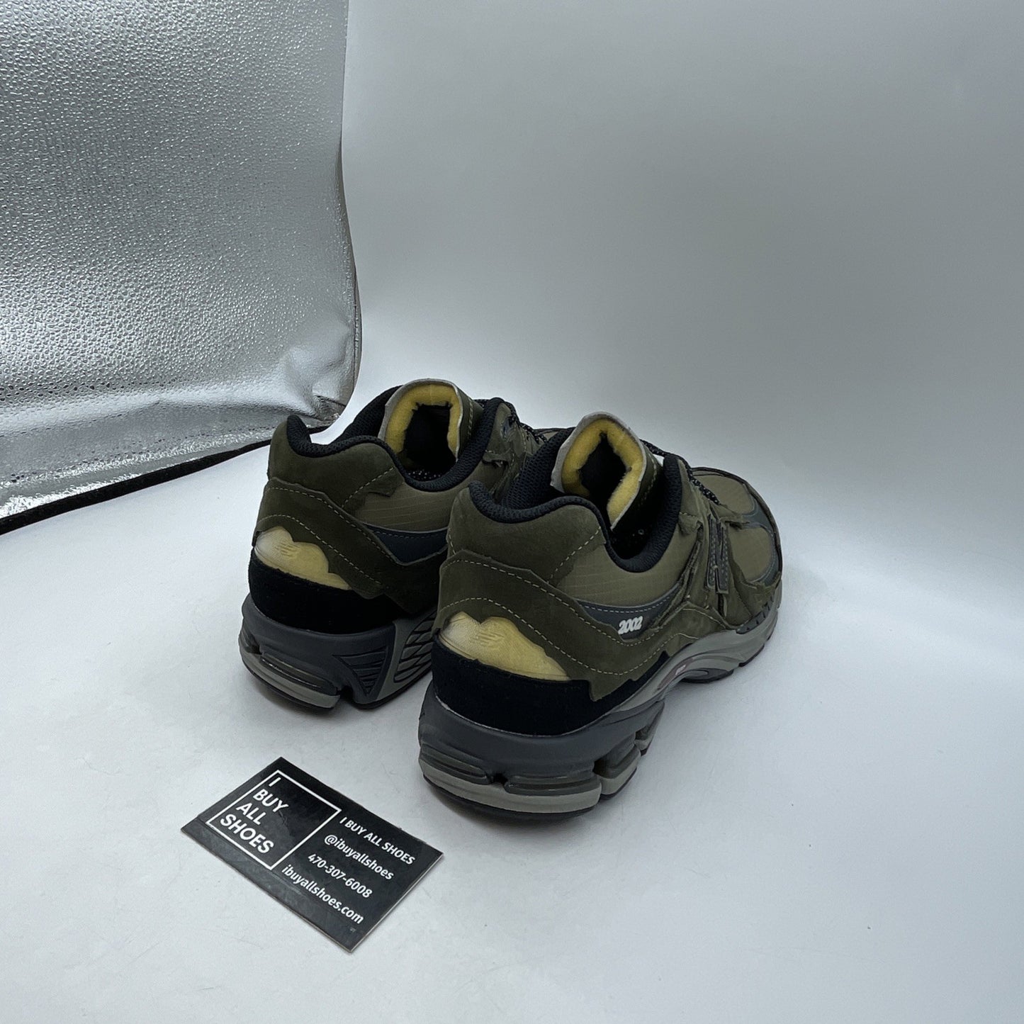 Size 12 - New Balance 2002R Protection Pack Dark Moss (M2002RDN)