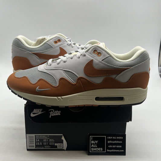 Size 14 - Nike Air Max 1 Patta Waves Monarch (DH1348-001)