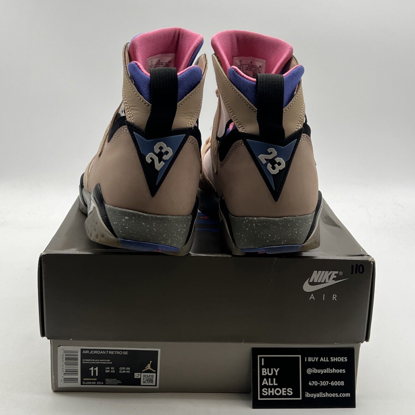 Size 11 - Air Jordan 7 Retro SE Sapphire (DJ2636-204)
