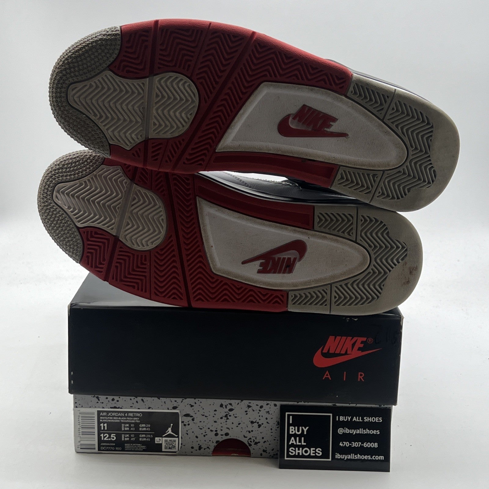 Size 11 - Air Jordan 4 Retro OG Mid Fire Red (DC7770-160)