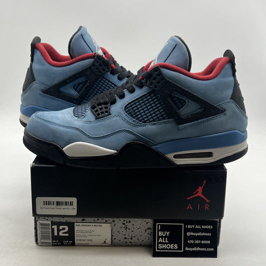 Size 12 - Air Jordan 4 Retro x Travis Scott Mid Cactus Jack (308497-406)
