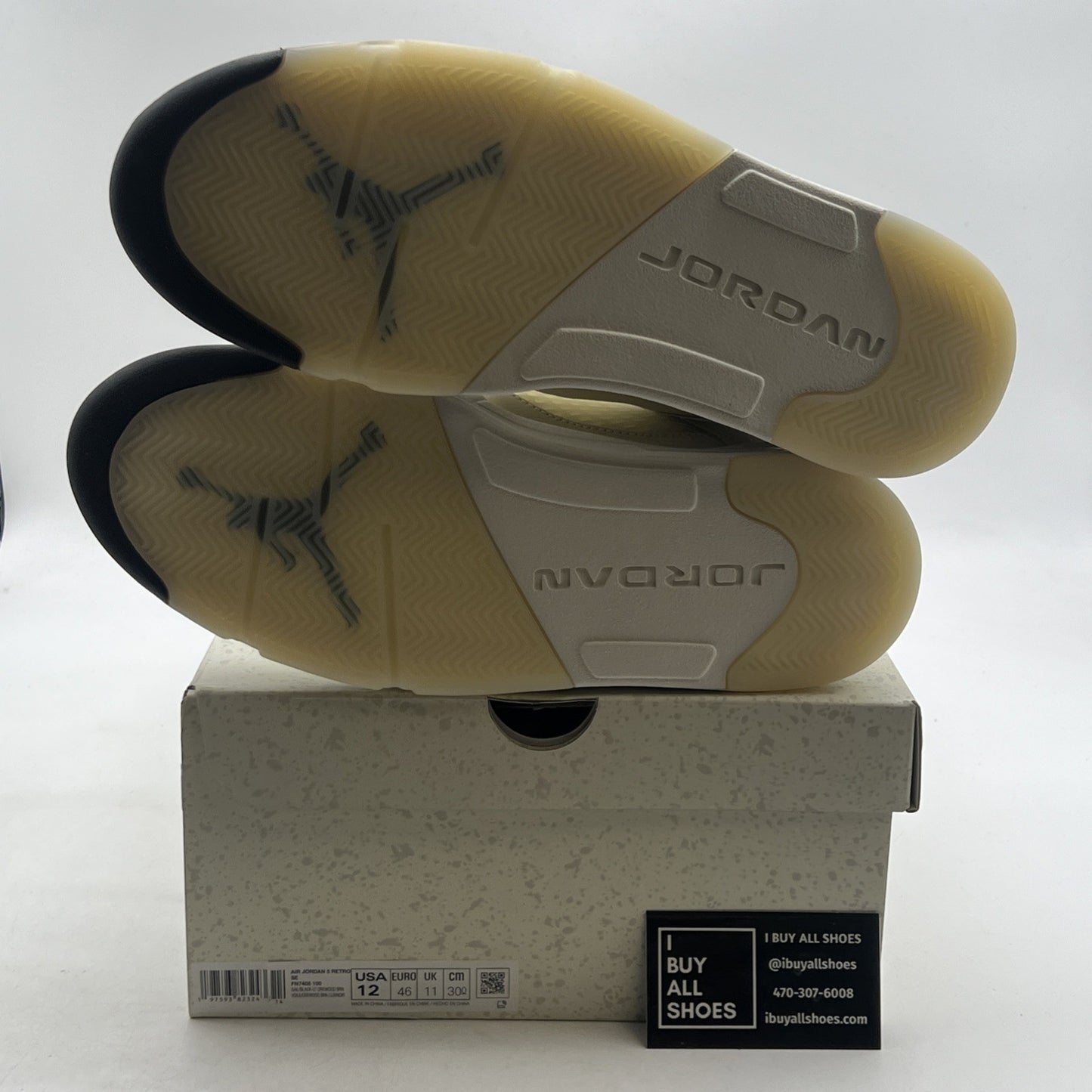 Size 12 - Air Jordan 5 Retro SE Sail (FN7405-100)