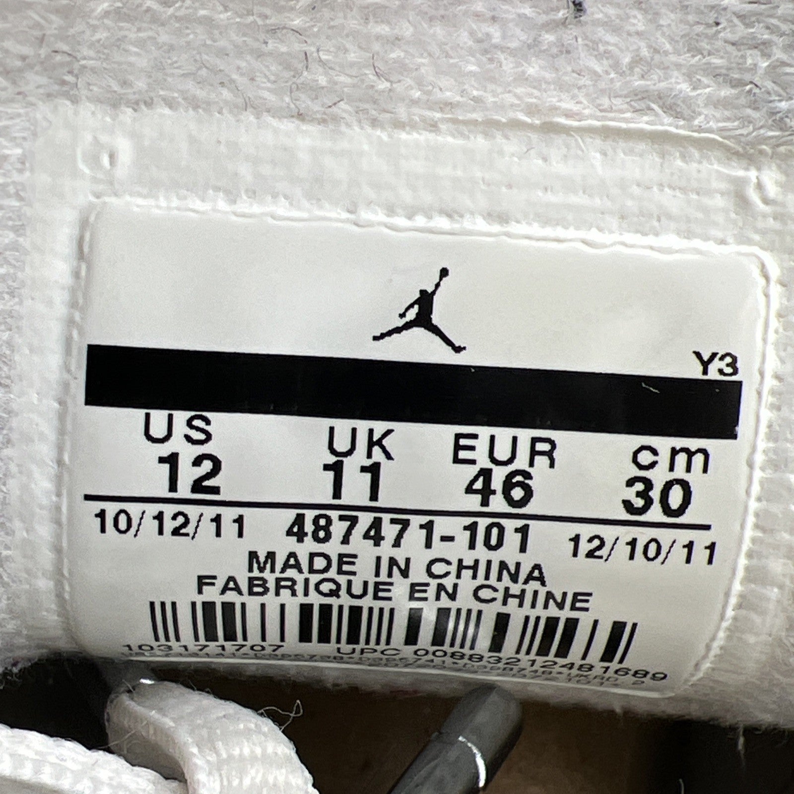 Size 12 - Air Jordan 14 Retro 2012 Candy Cane (487471-101)