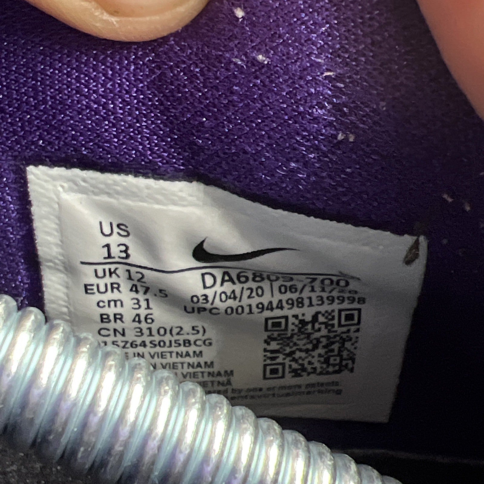 Size 13 - Nike Zoom Kobe 5 Protro x Undefeated Hall Of Fame (DA6809-700)