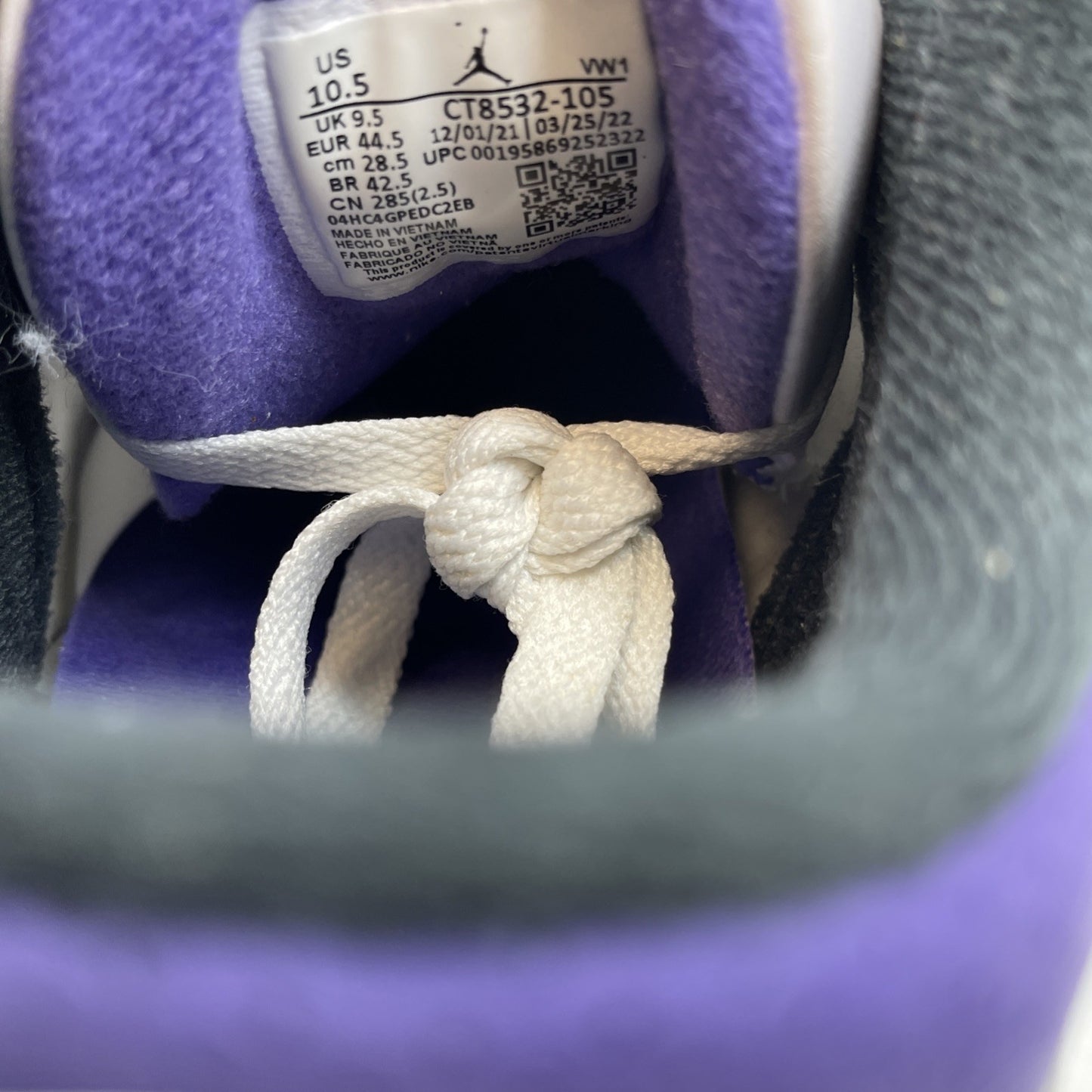 Size 10.5 - Air Jordan 3 Retro Mid Dark Iris (CT8532-105)