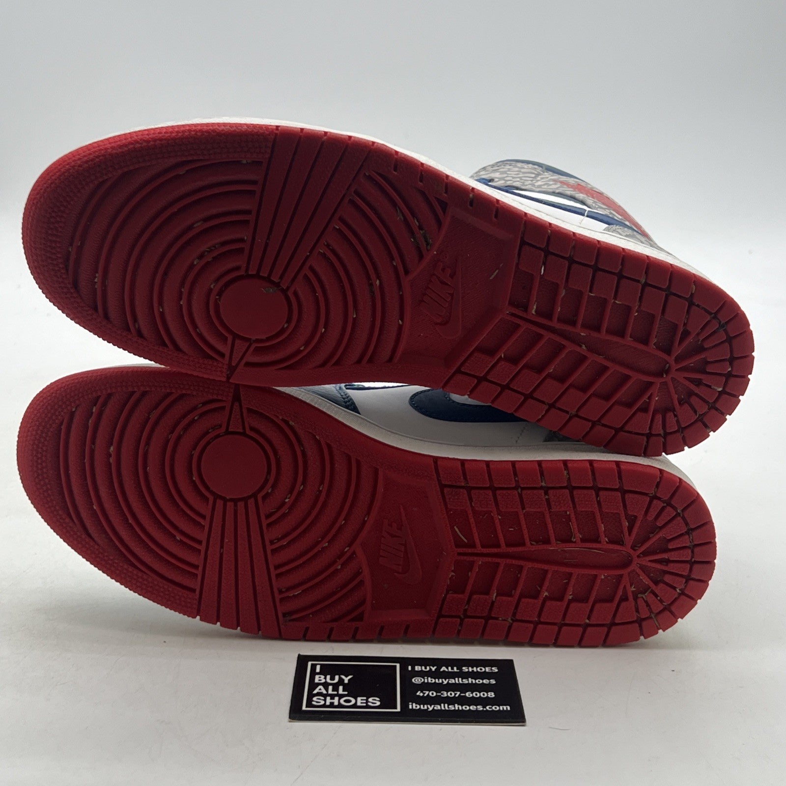Size 9.5 - Air Jordan 1 Mid True Blue (554724-107)