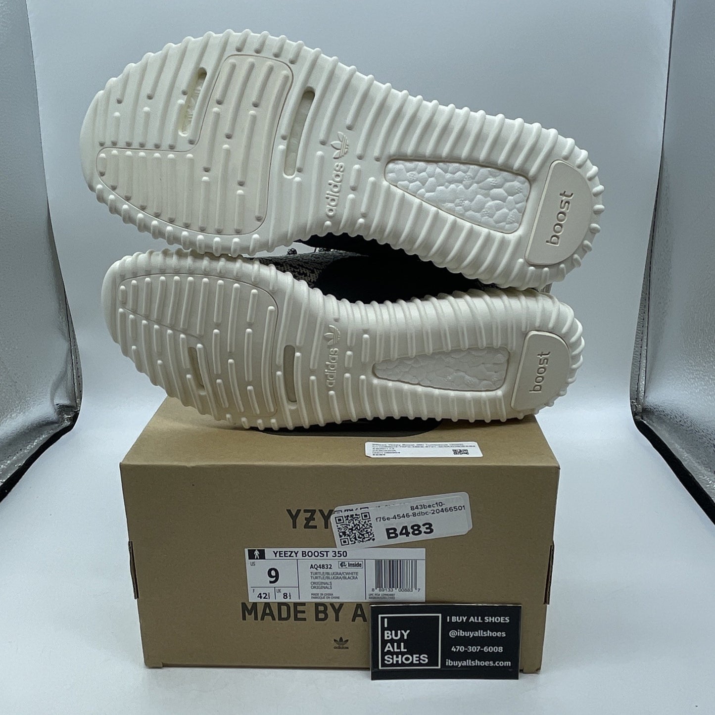 Size 9 - adidas Yeezy Boost 350 Low Turtle Dove (AQ4832)