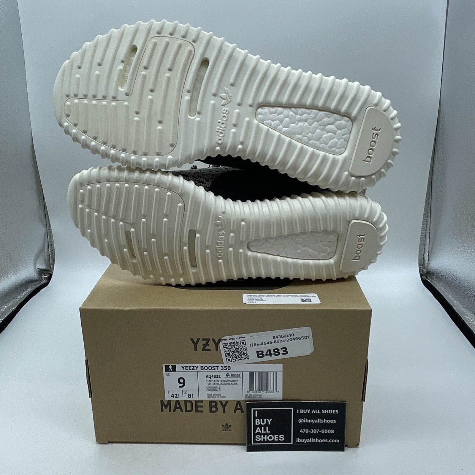 Size 9 - adidas Yeezy Boost 350 Low Turtle Dove (AQ4832)