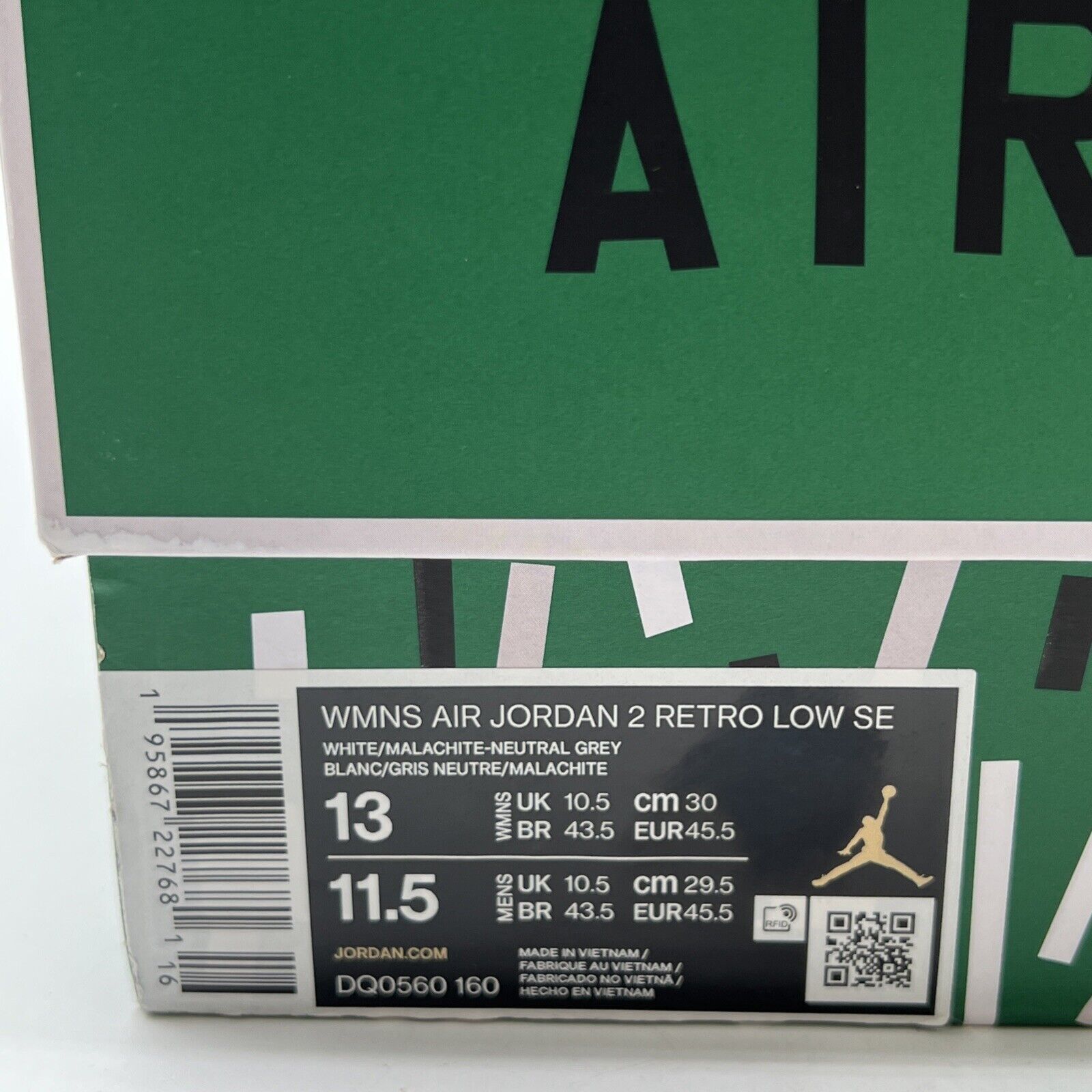 Size 13 - Nina Chanel Abney x Air Jordan 2 Retro SE Low White W (DQ0560-160)
