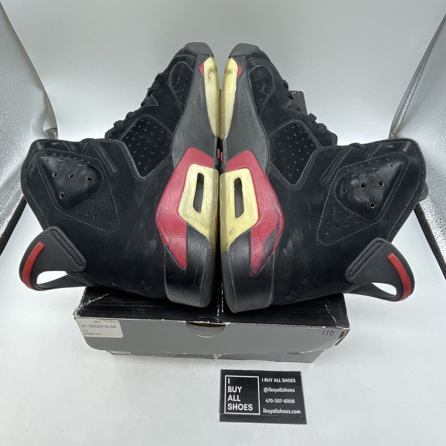 Size 10.5 - Air Jordan 6 Retro 2010 Varsity Red (384664-061)