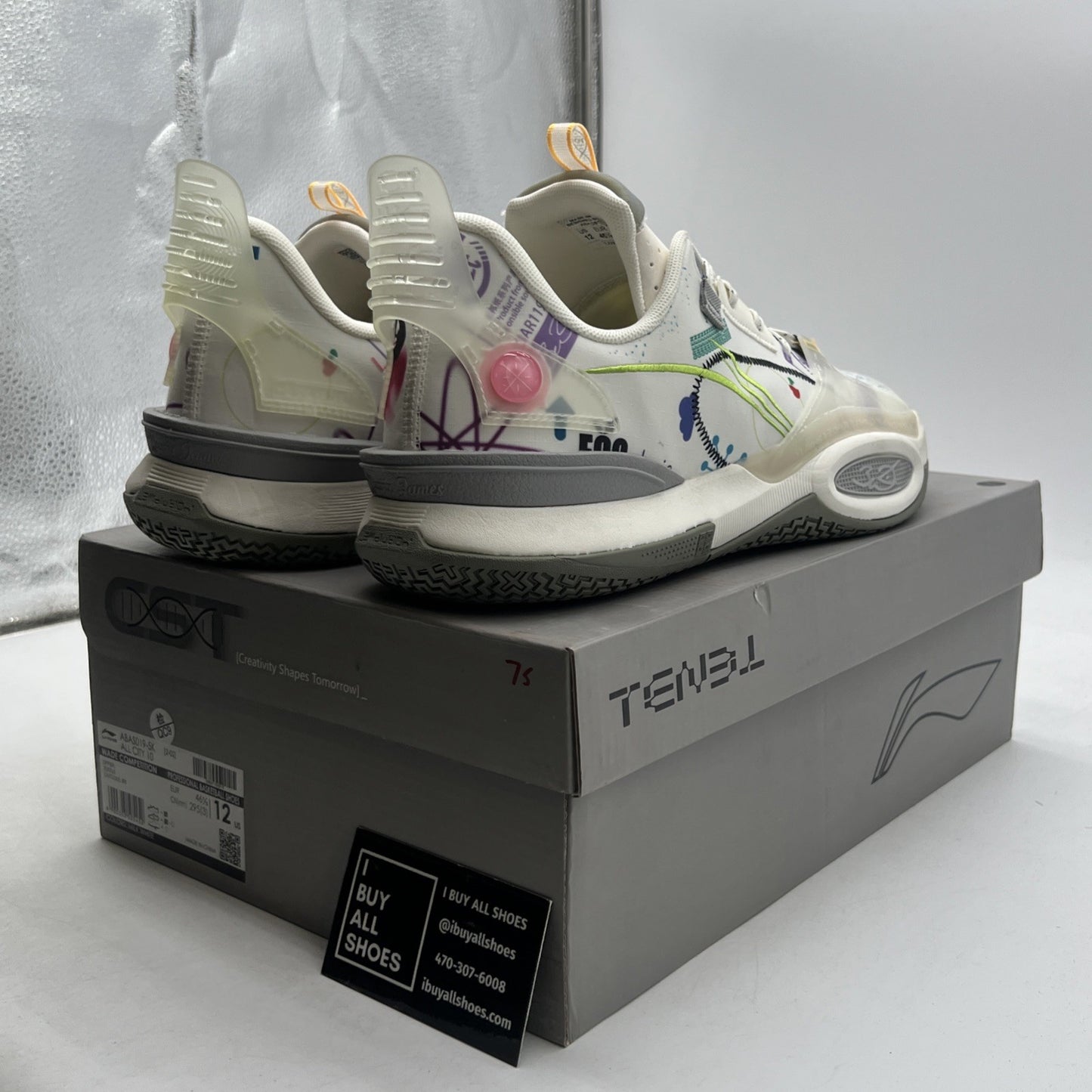 Size 12 - Li-Ning Way of Wade All City 10 Recycle Edition