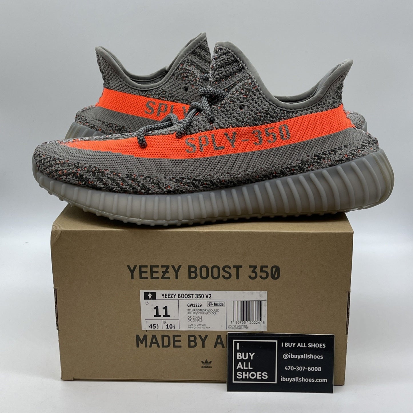 Size 11 - adidas Yeezy Boost 350 V2 Low Beluga Reflective Suede (GW1229)