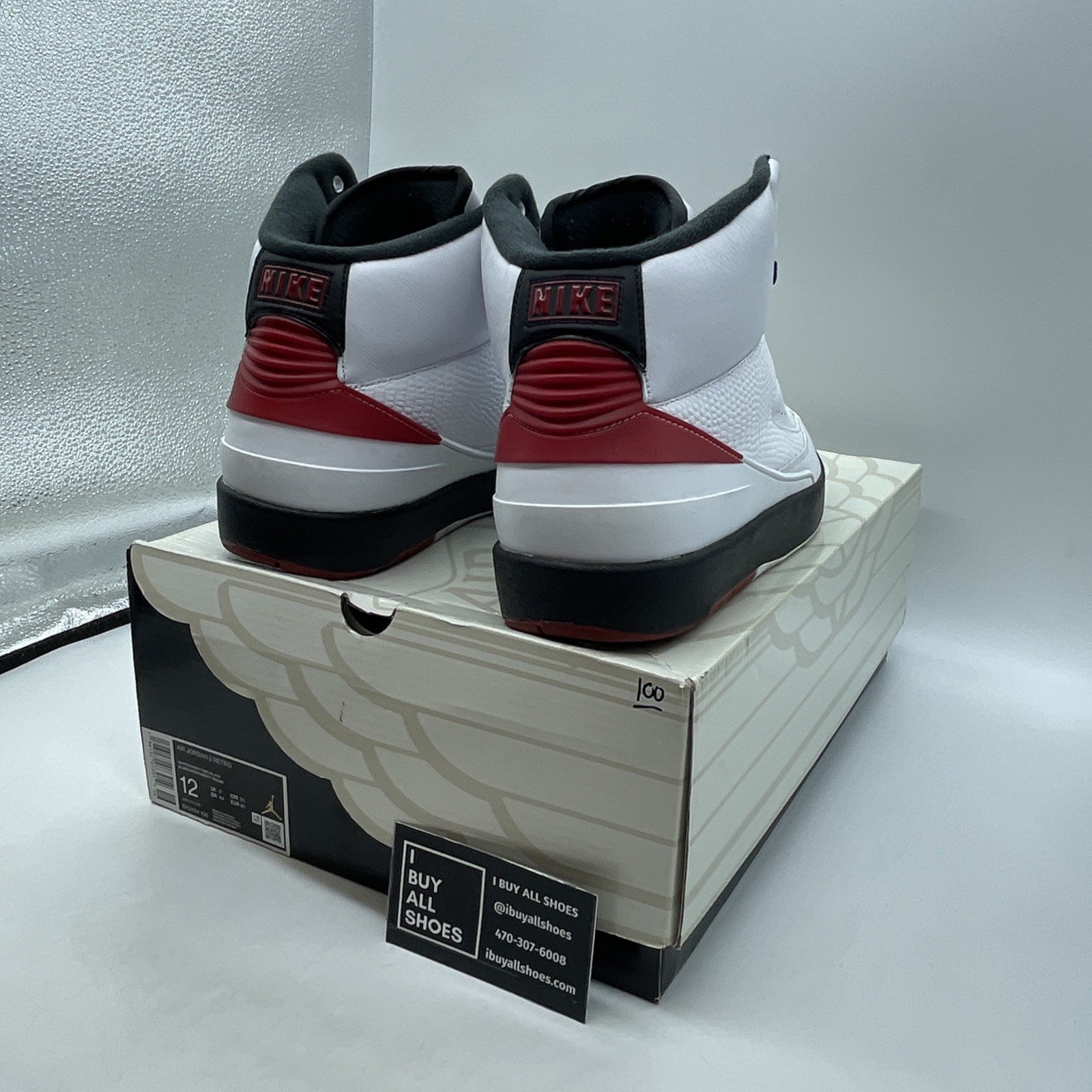 Size 12 - Air Jordan 2 Retro Mid Chicago (DX2454-106)