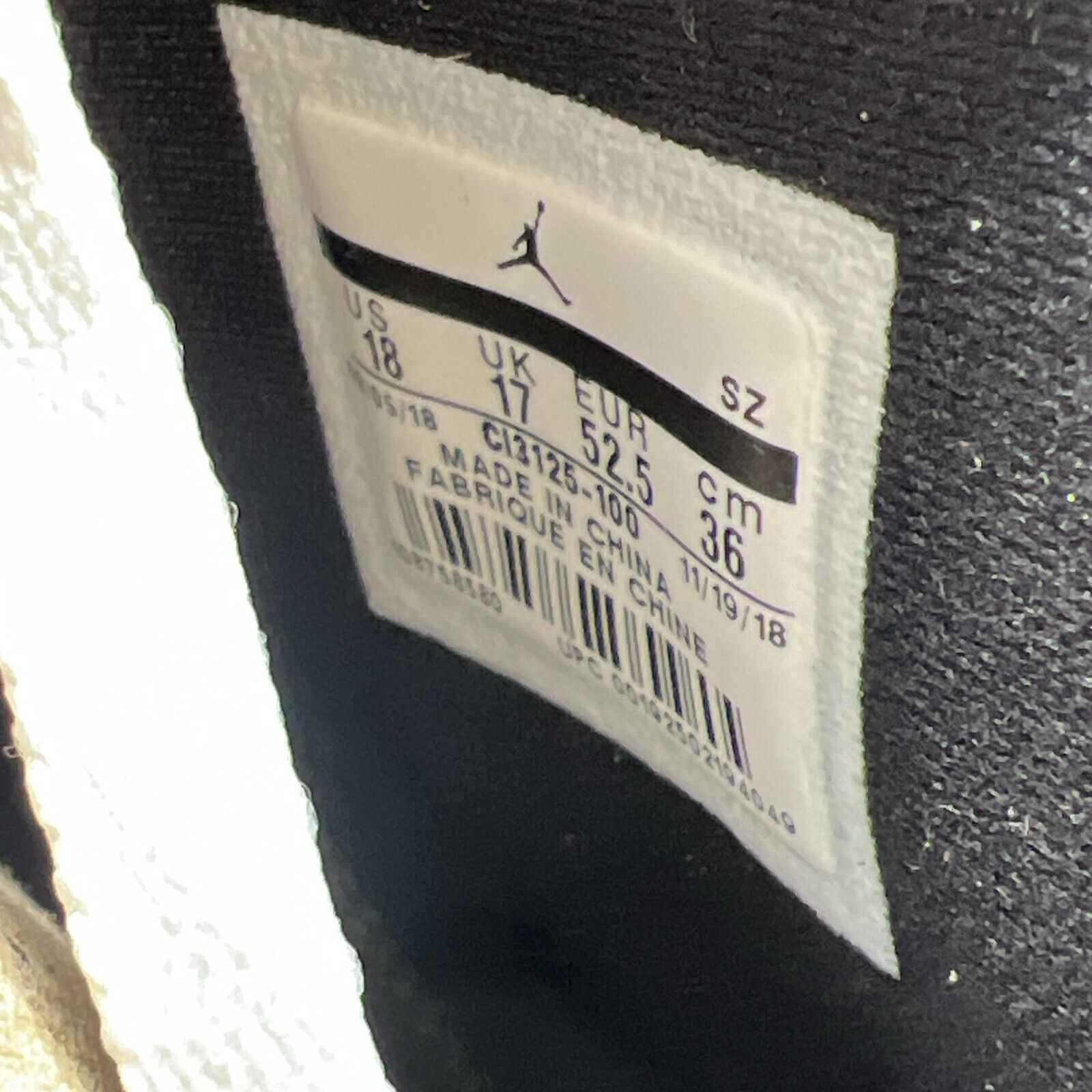 Size 18 - Air Jordan 6 Retro LTR Flint (CI3125-100)