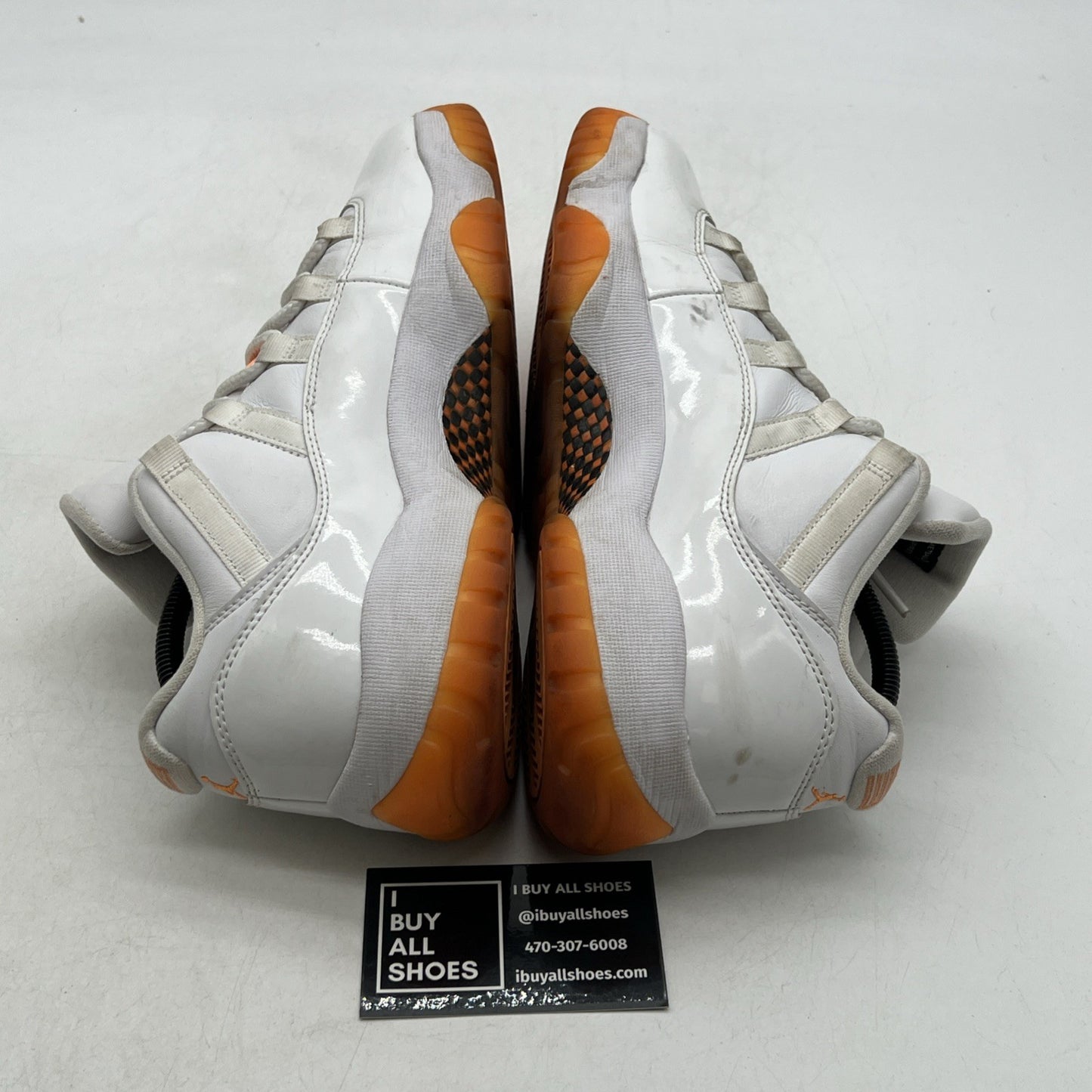 Size 10.5 - Air Jordan 11 Retro Low Bright Citrus W (AH7860-139)
