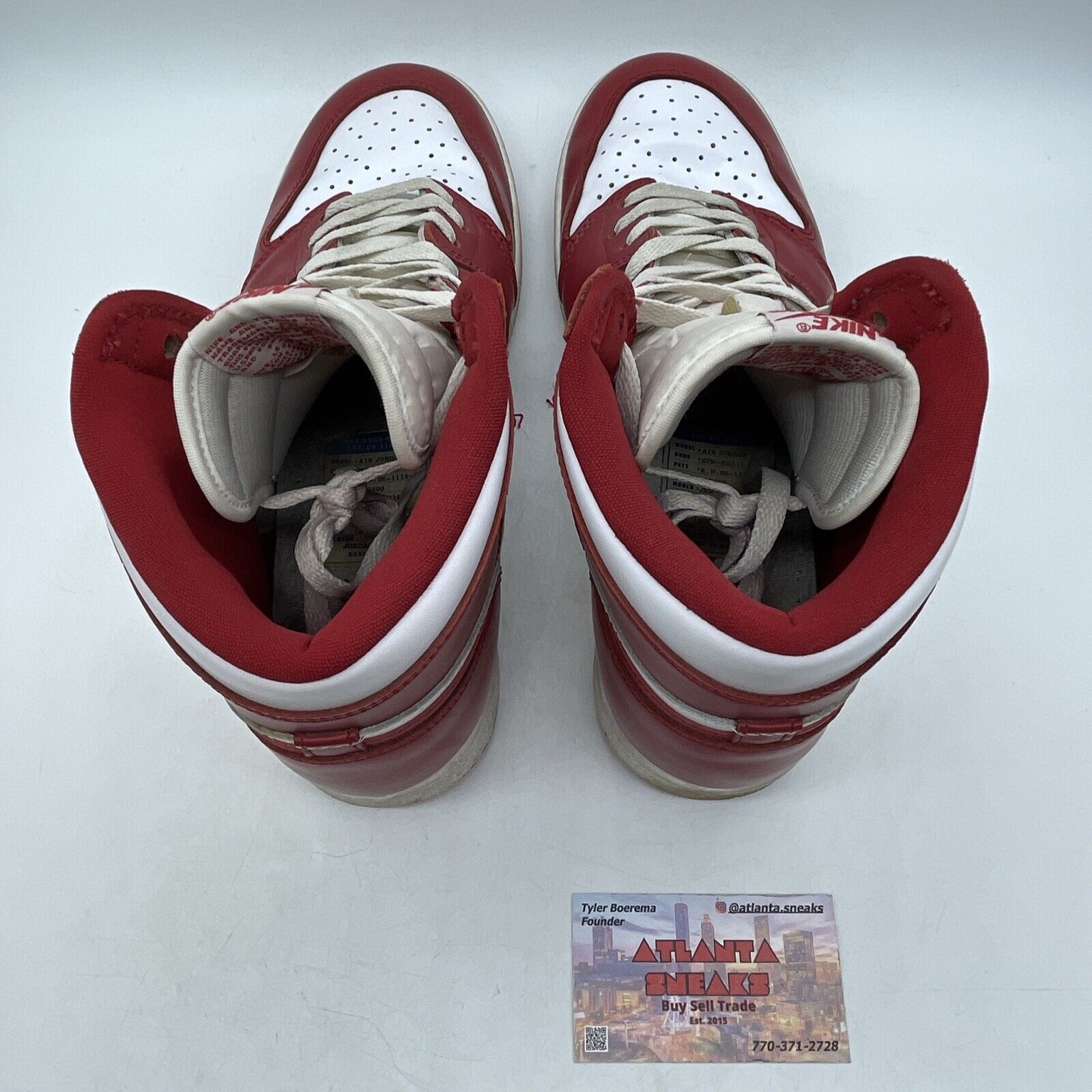 Size 12 - Air Jordan 1 Retro '85 OG High New Beginnings Red White (CQ4921-601)