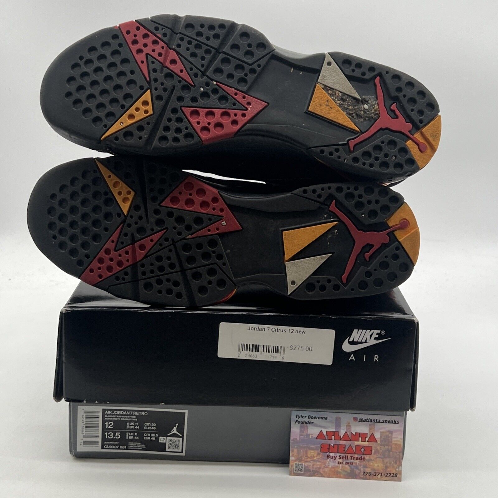 Size 12 - Air Jordan 7 Retro Citrus (CU9307-081)