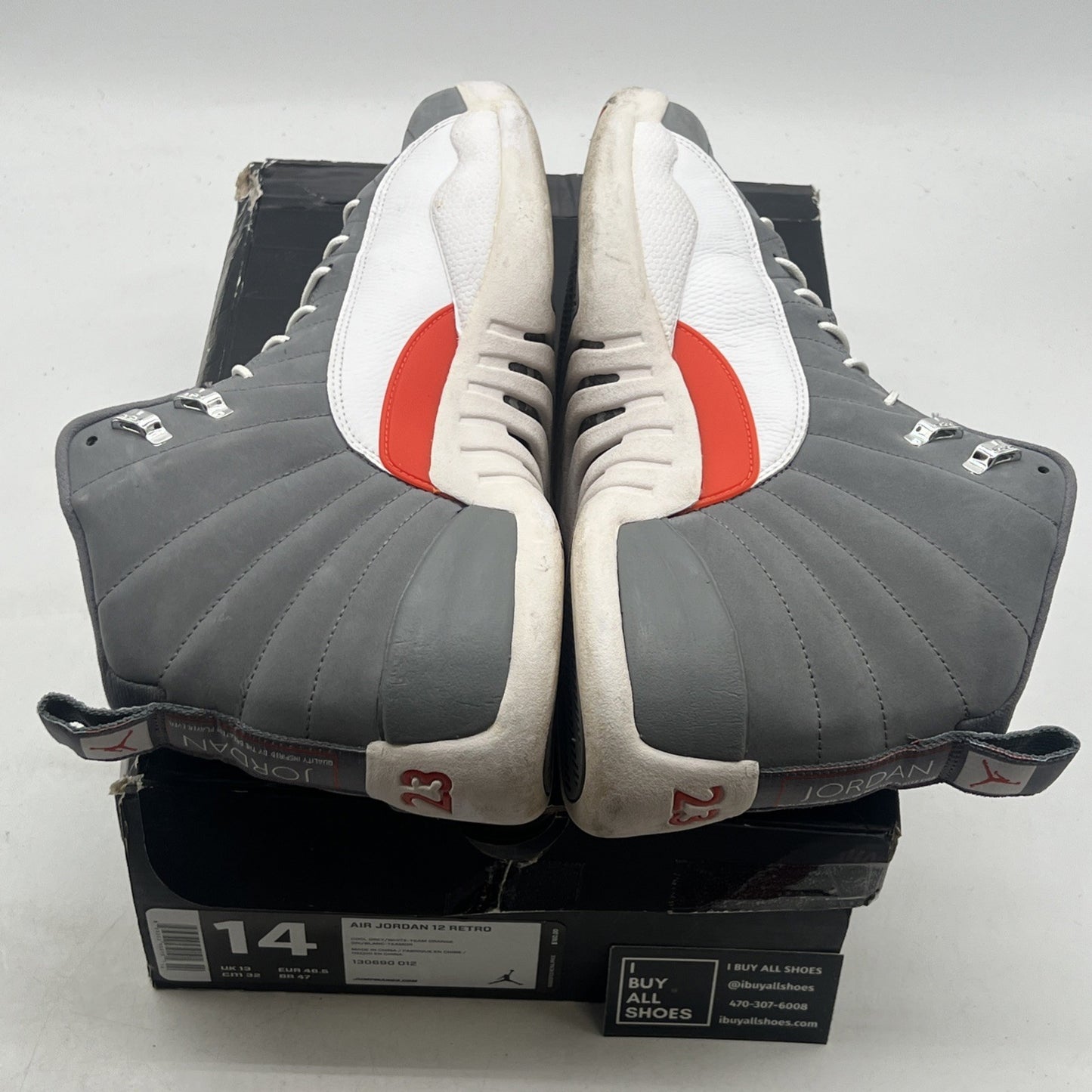Size 14 - Air Jordan 12 Retro Cool Grey (130690-012)