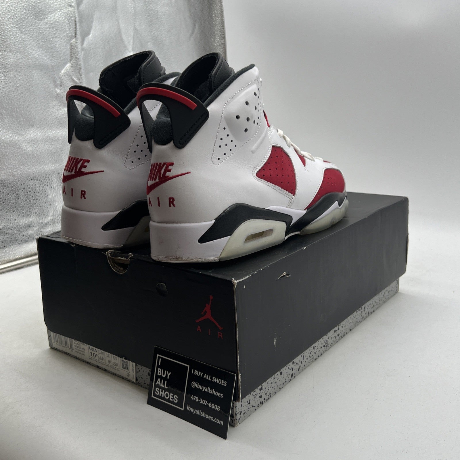 Size 10.5 - Air Jordan 6 Retro OG Mid Carmine (CT8529-106)
