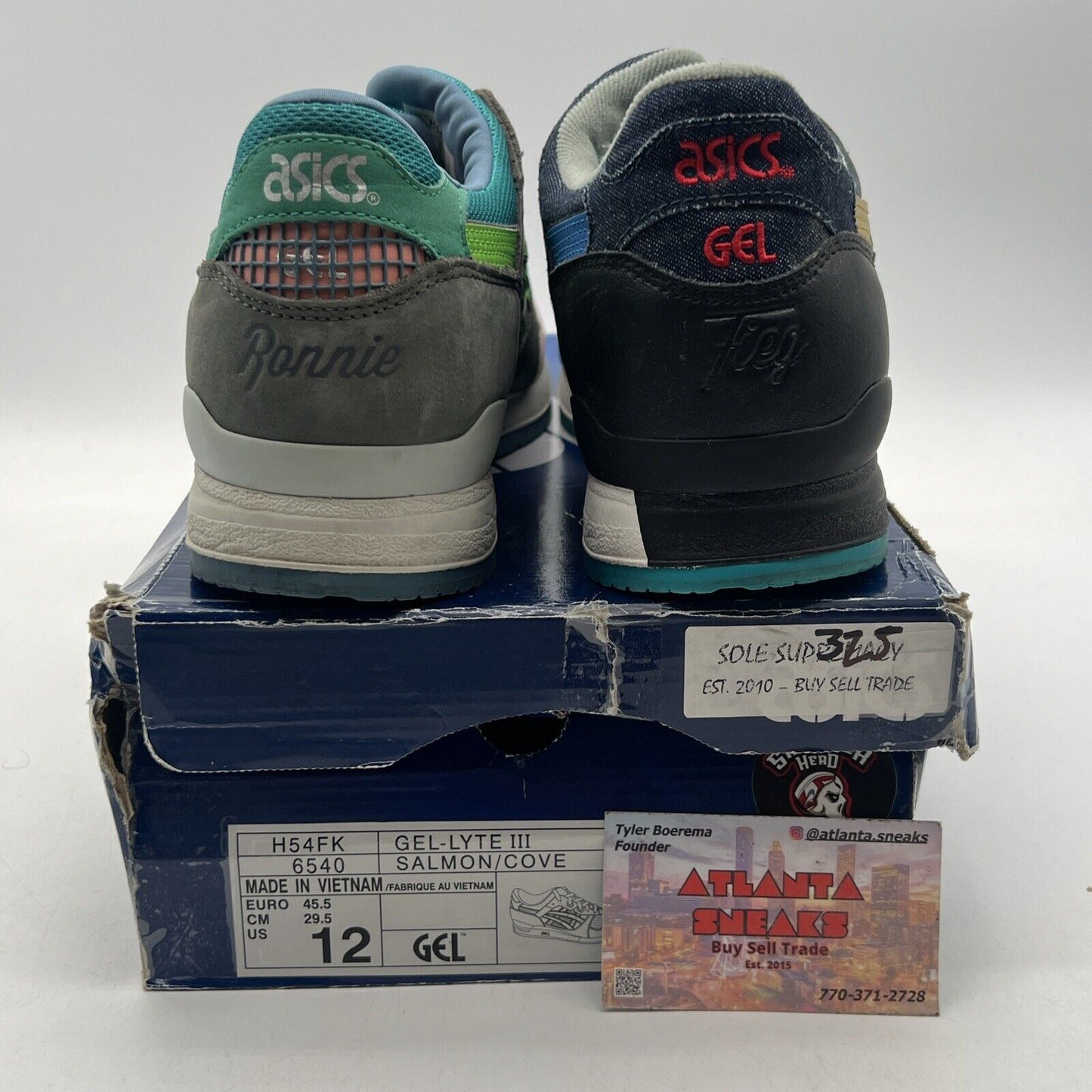 Size 12 - ASICS Ronnie Fieg x Gel Lyte 3 Homage White Suede (H54FK6540)
