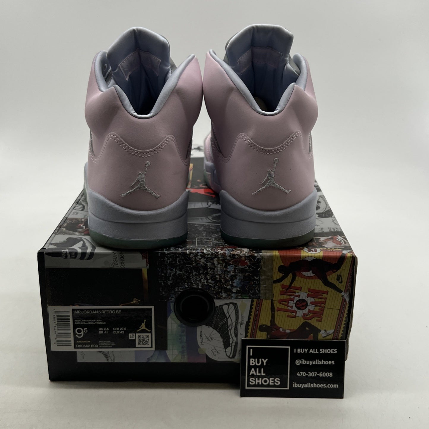 Size 9.5 - Air Jordan 5 Easter 2022 (DV0562-600)