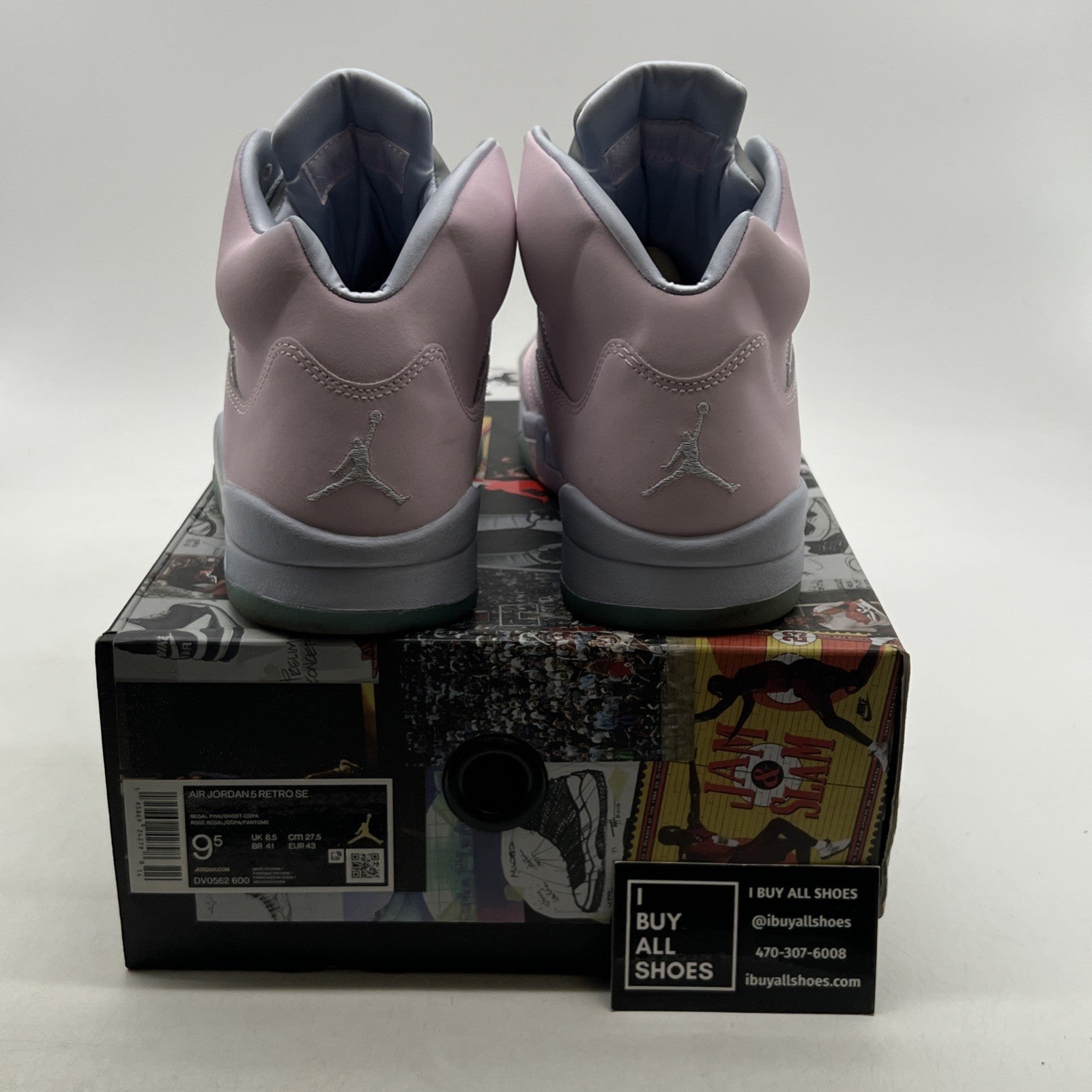 Size 9.5 - Air Jordan 5 Easter 2022 (DV0562-600)