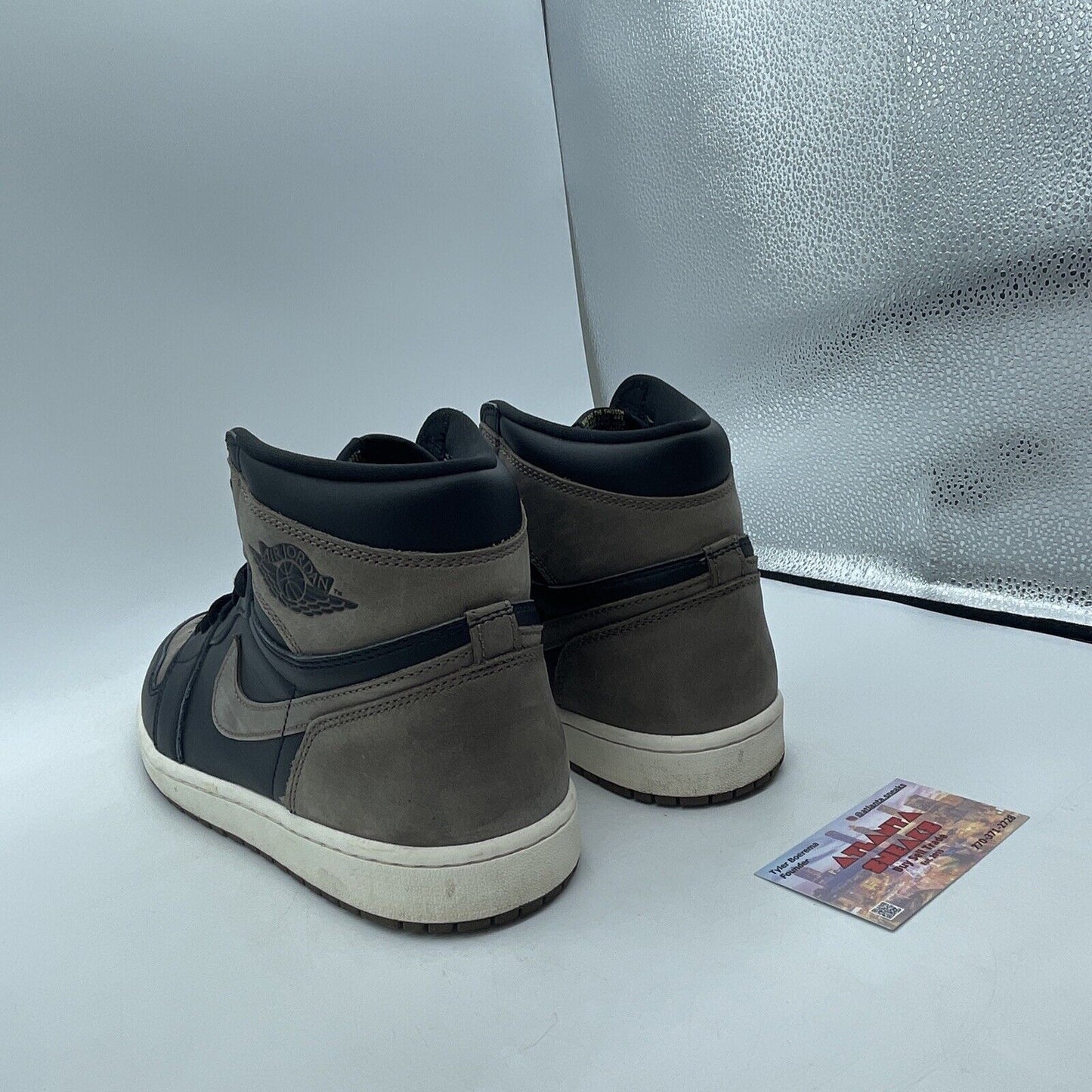 Size 10 - Jordan 1 Retro OG High Palomino White Black Brown Suede (DZ5485-020)