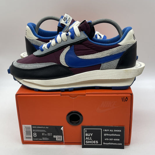Size 8 - Nike sacai x Undercover x LDWaffle Night Maroon Team Royal (DJ4877-600)