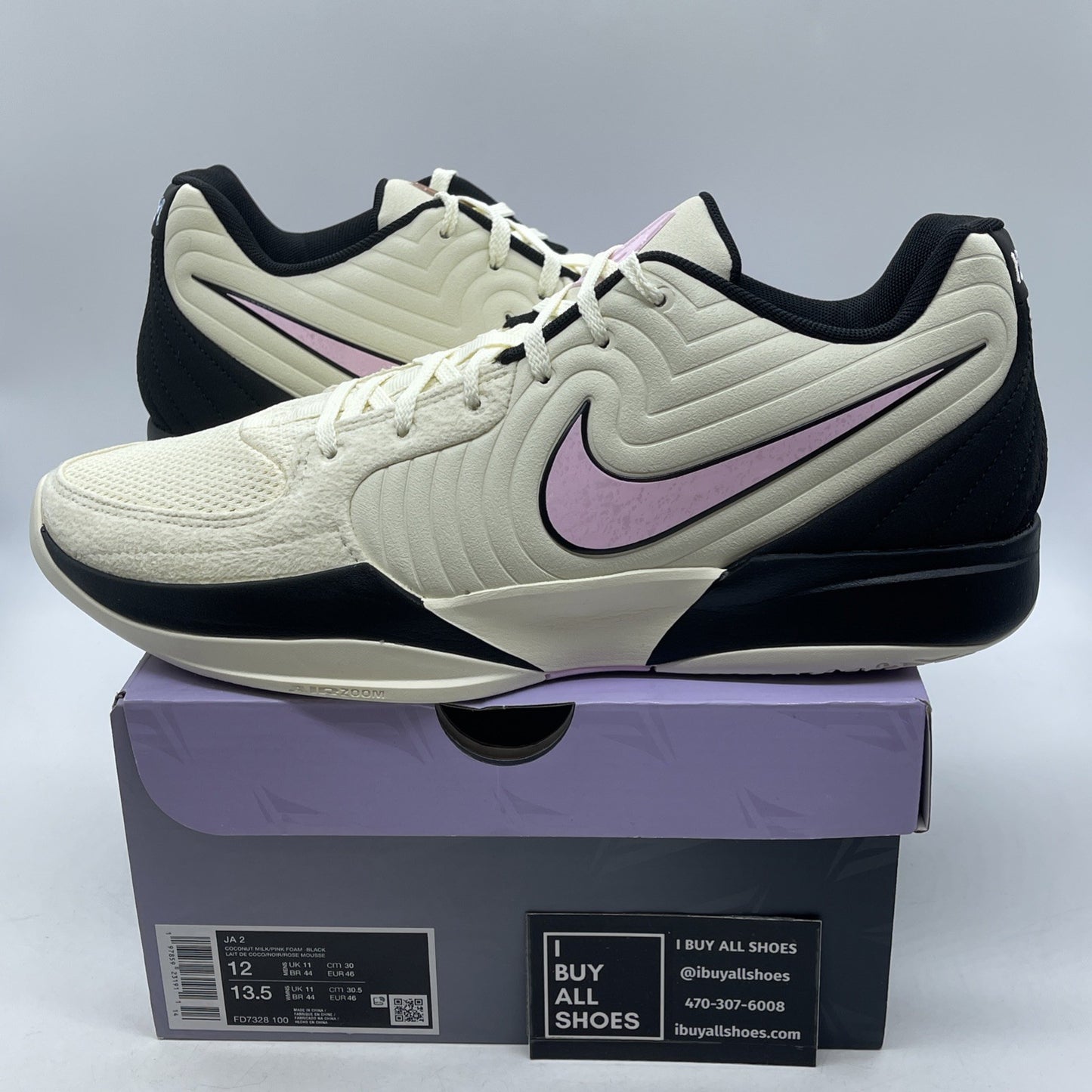Size 12 - Nike Ja 2 Last Call (FD7328-100)