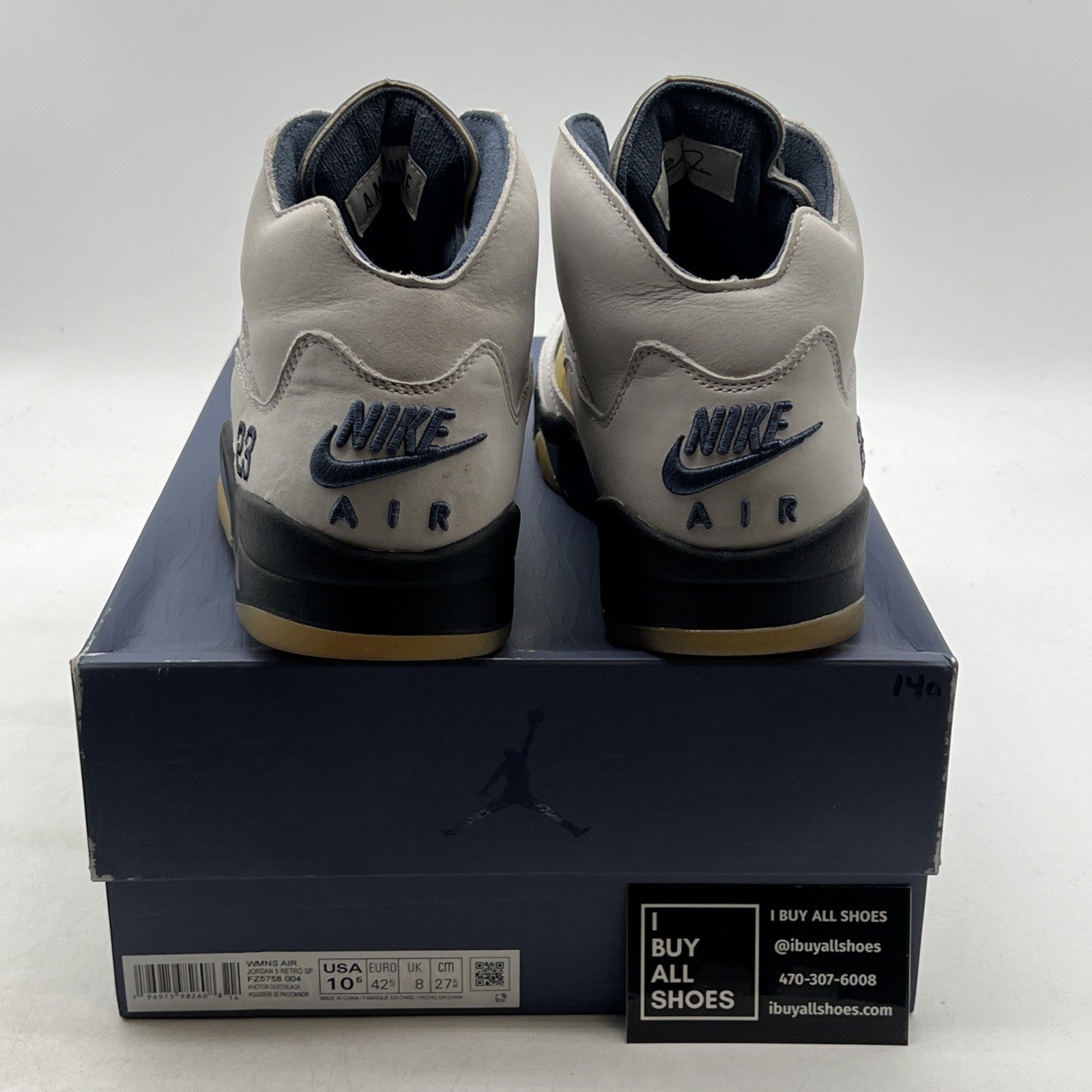 Size 10.5 - A Ma Maniére x Air Jordan 5 Retro Dawn W (FZ5758-004)