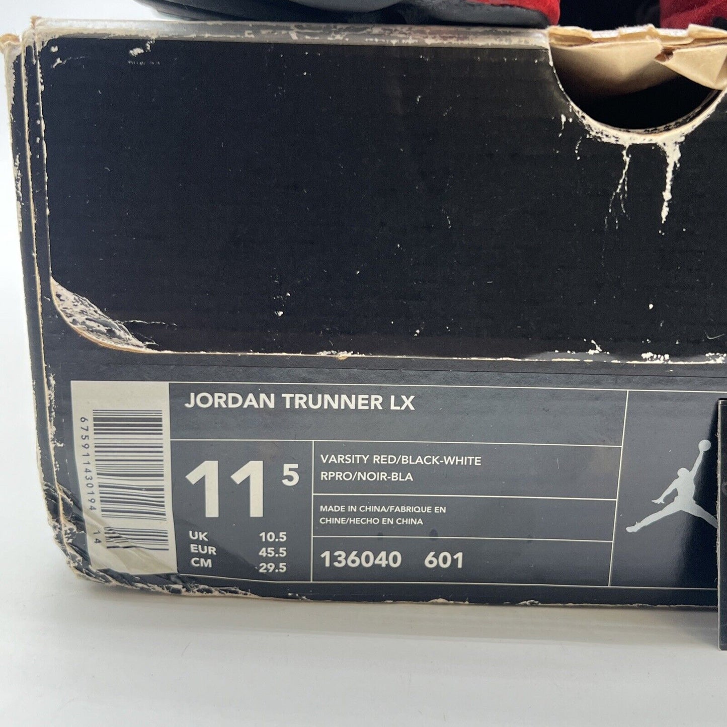 Size 11.5 - Jordan Trunner Lx Red (136040-601)