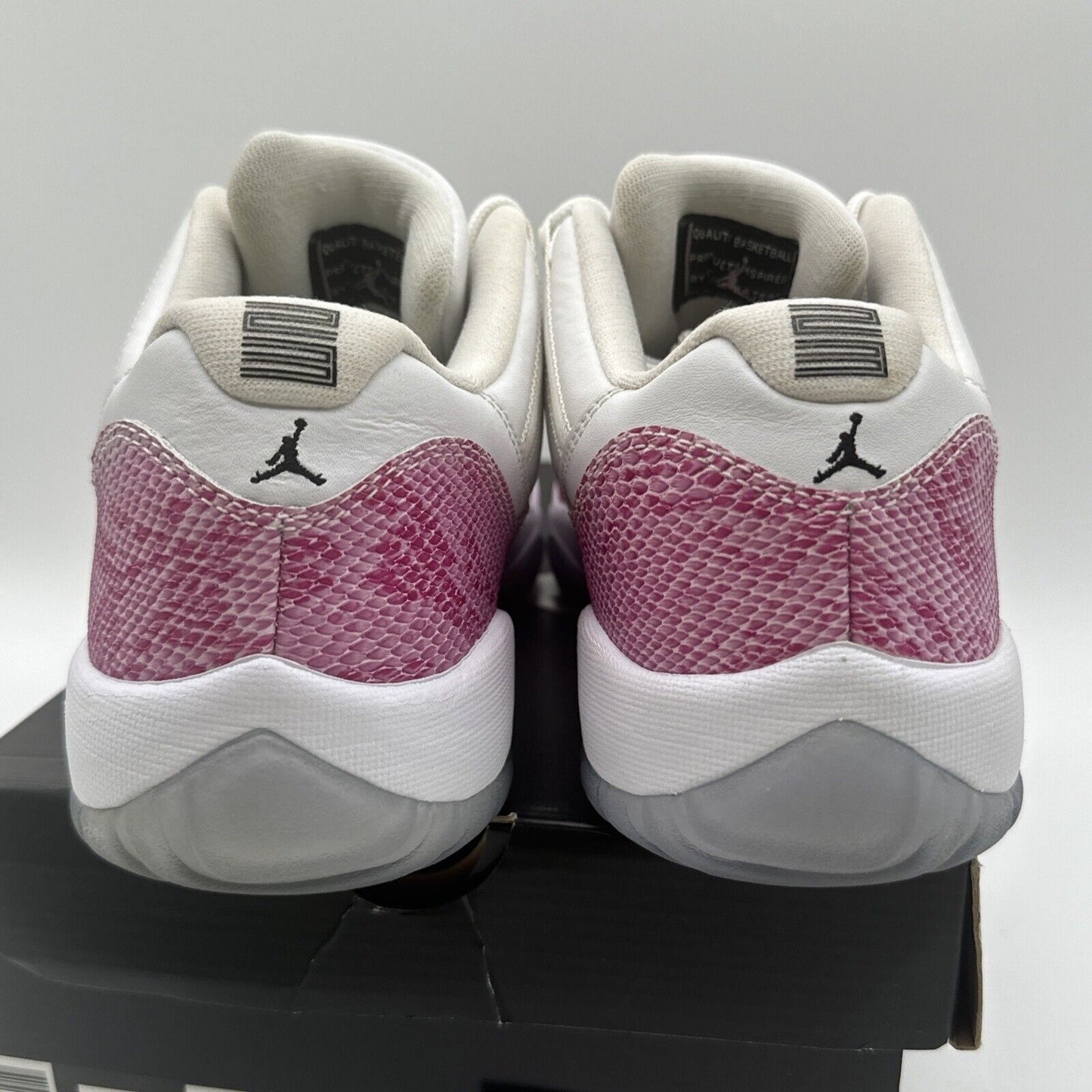 Size 7 2013 Air Jordan 11 Retro Low Snakeskin 580521108 ICY OG ALL PINK SNAKE