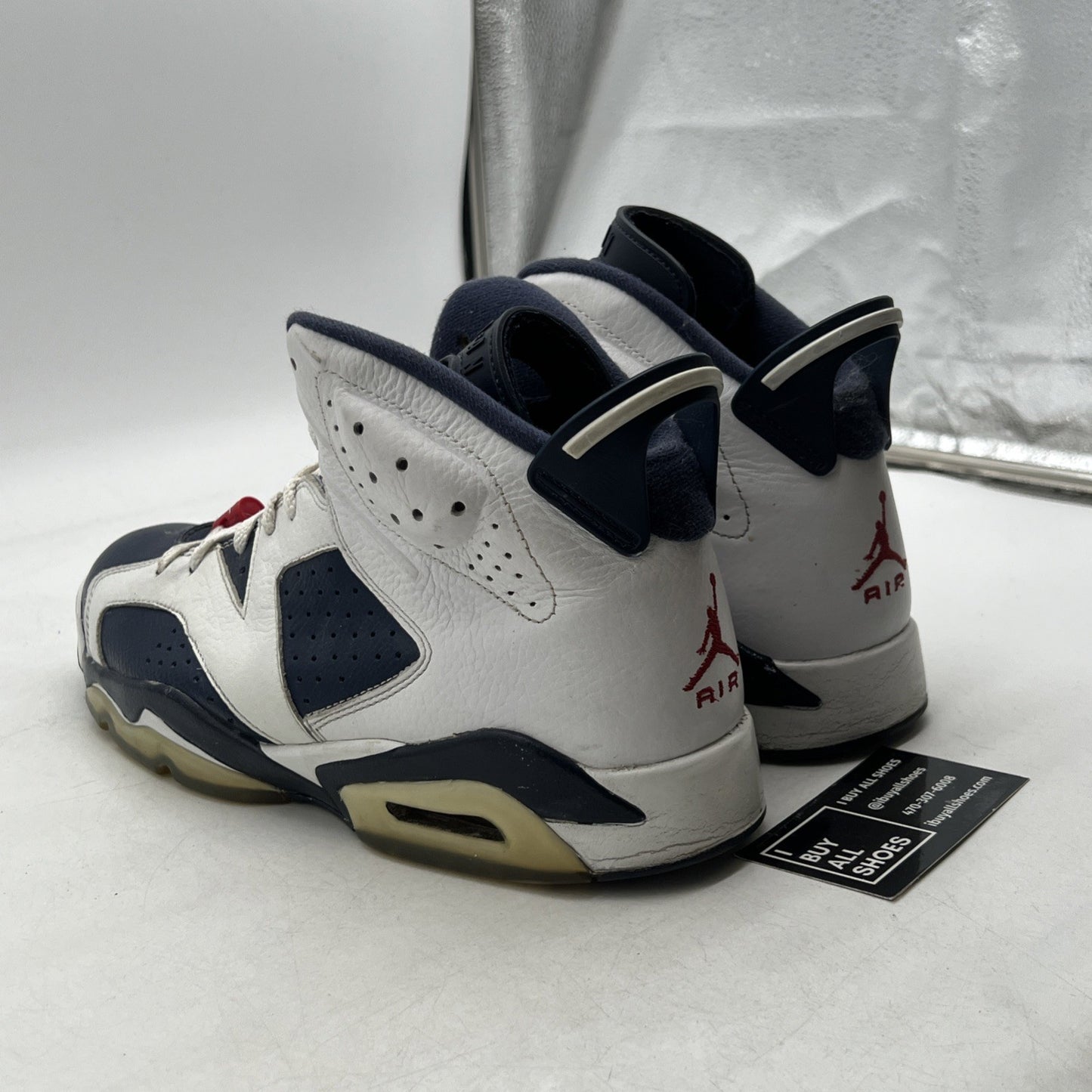 Size 11 - Air Jordan 6 Retro 2012 Olympic (384664-130)