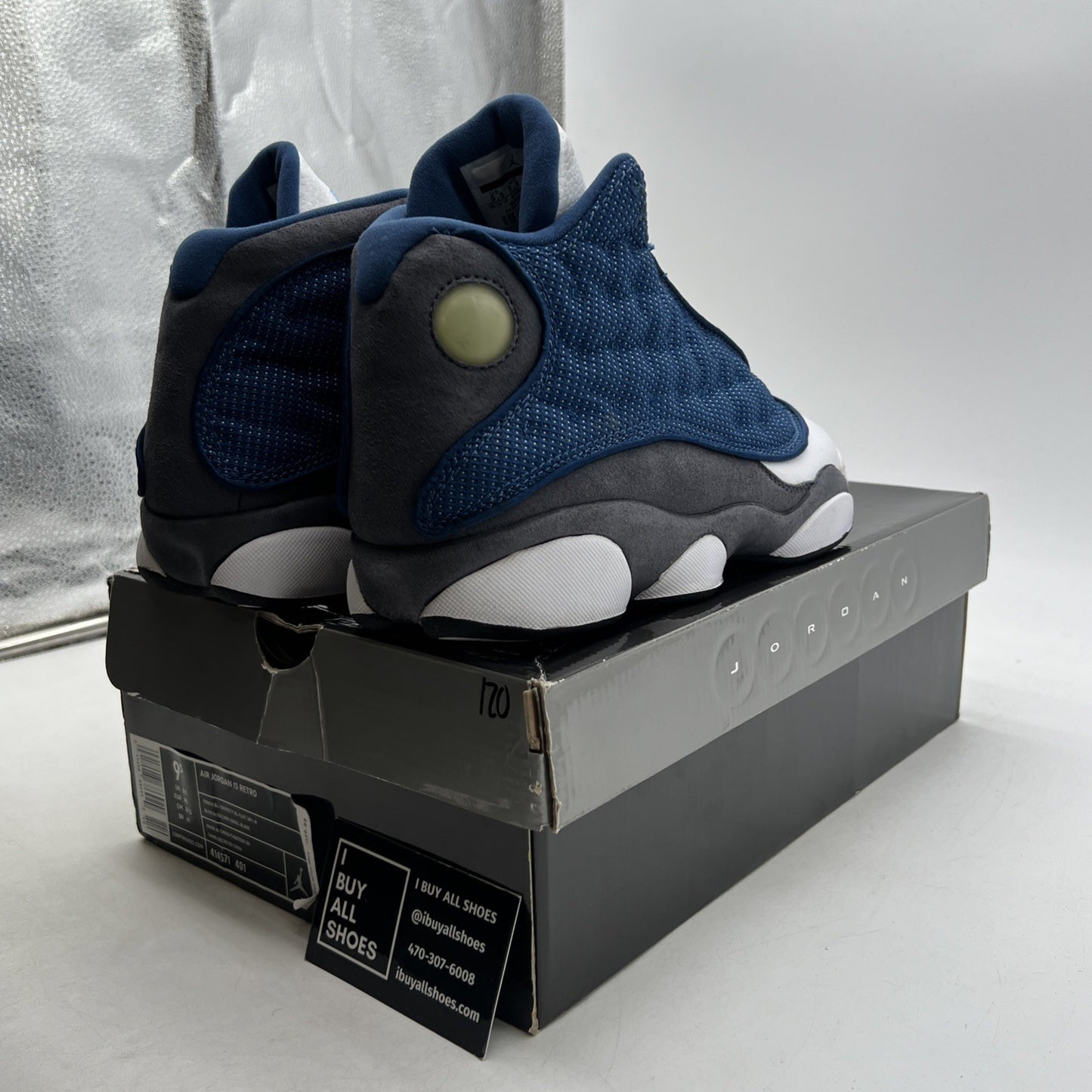 Size 9.5 - Air Jordan 13 Retro 2010 Flint (414571-401)