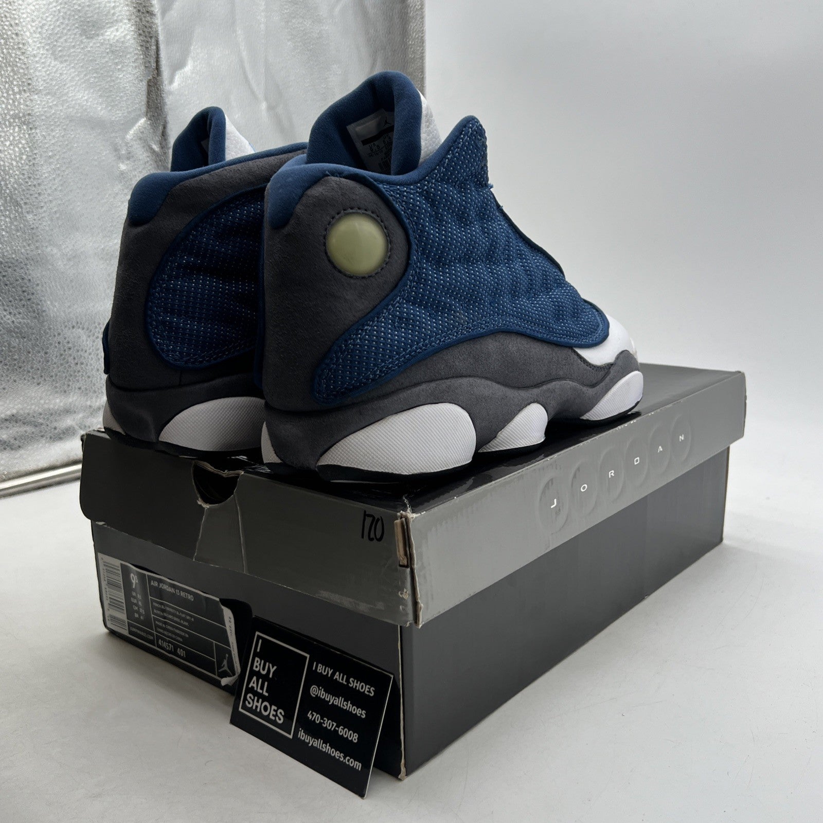 Size 9.5 - Air Jordan 13 Retro 2010 Flint (414571-401)
