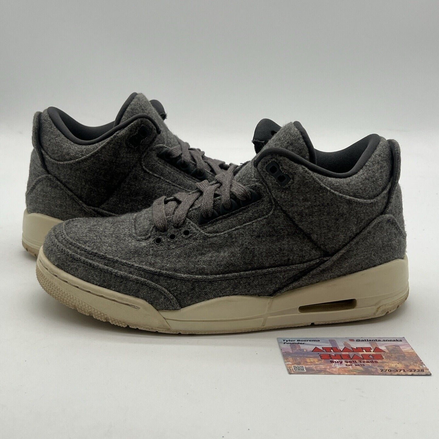 Size 8 - Air Jordan 3 Retro Wool (854263-004)