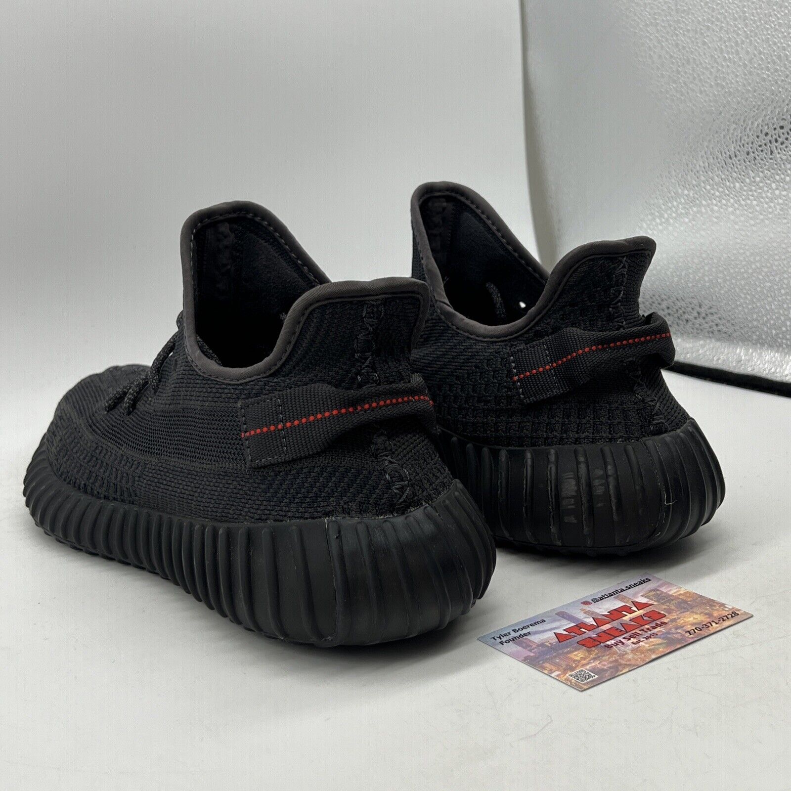 Size 10.5 - adidas Yeezy Boost 350 V2 Low Black Non-Reflective (FU9006)