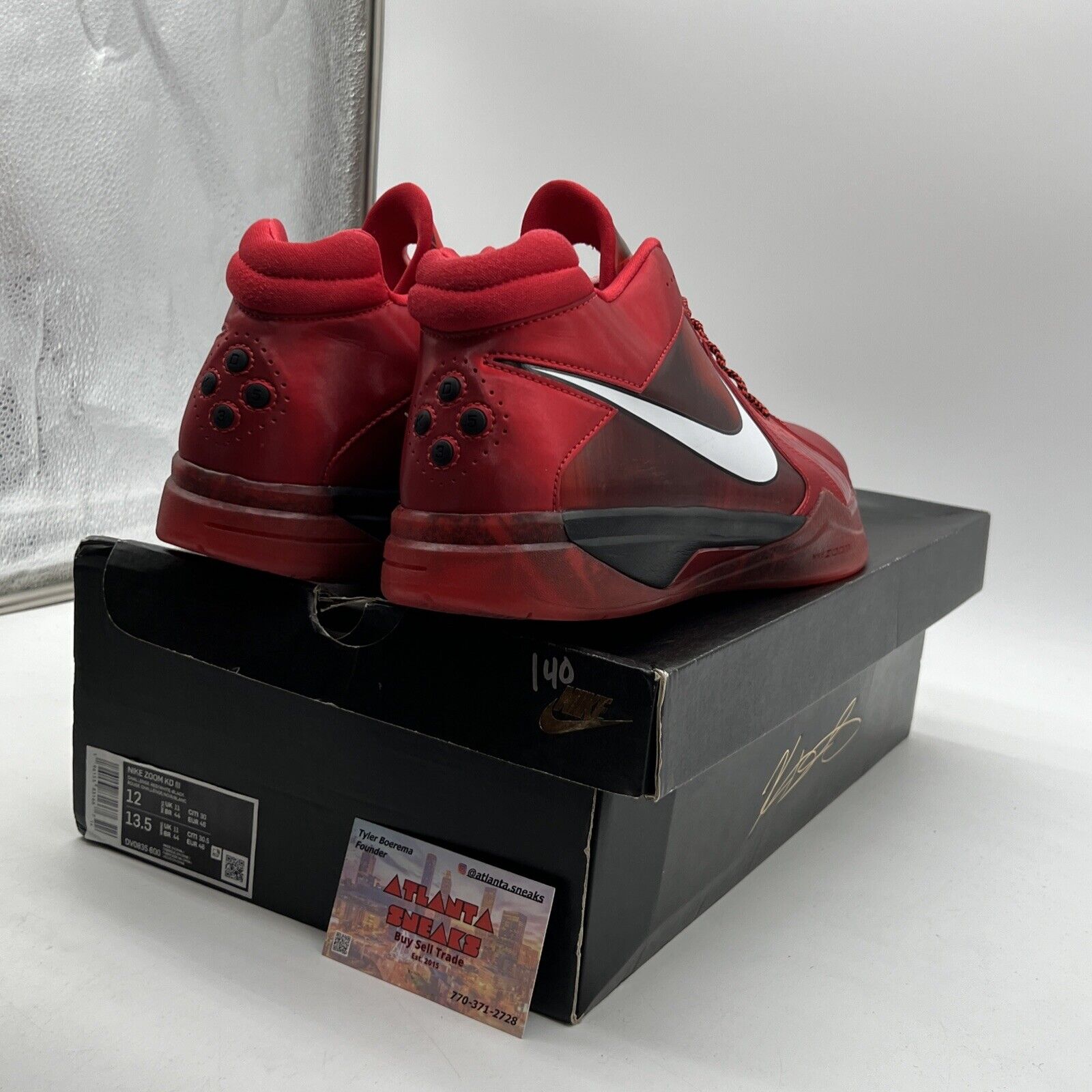 Size 12 - Nike KD 3 Red (DV0835-600)