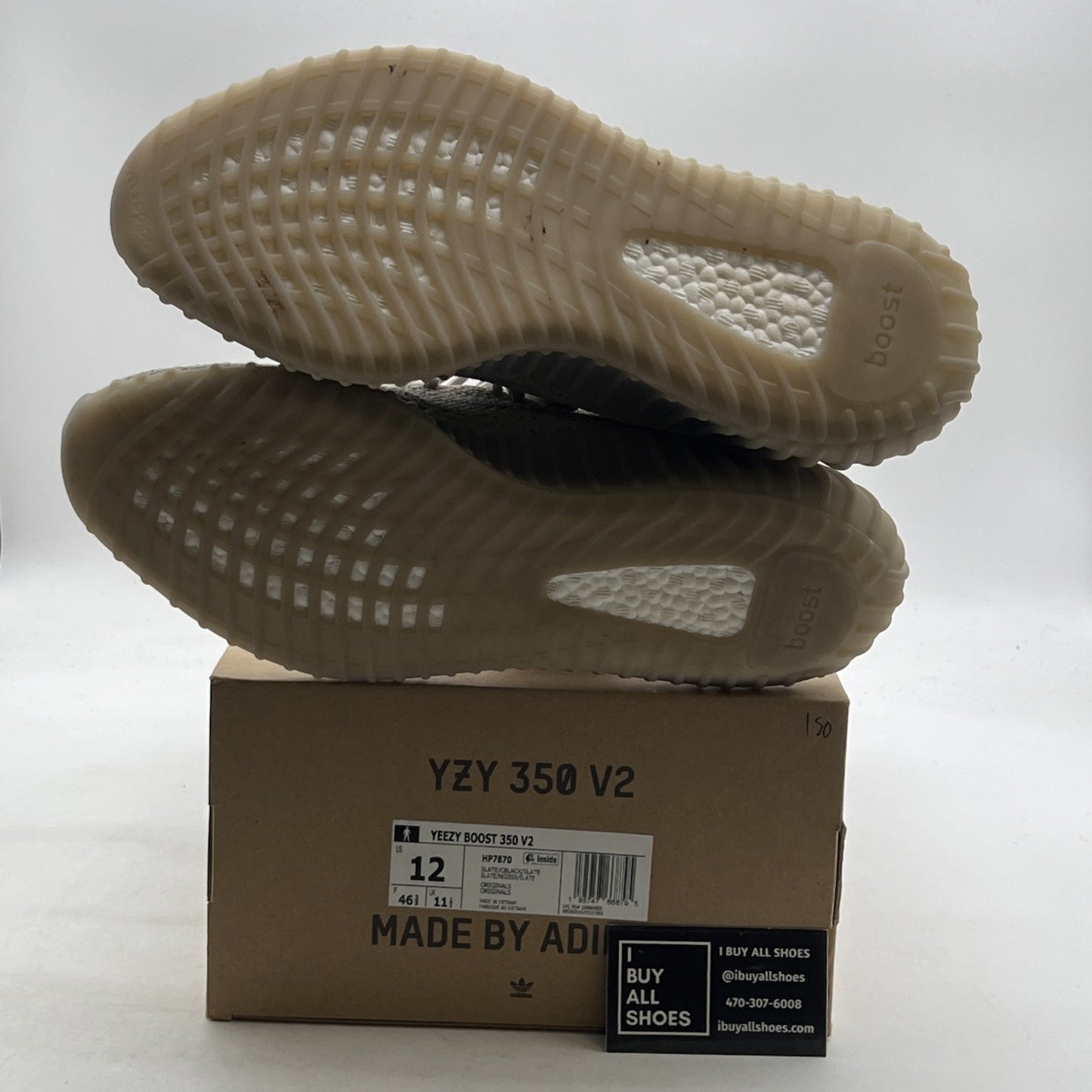Size 12 - adidas Yeezy Boost 350 V2 Low Slate (HP7870)