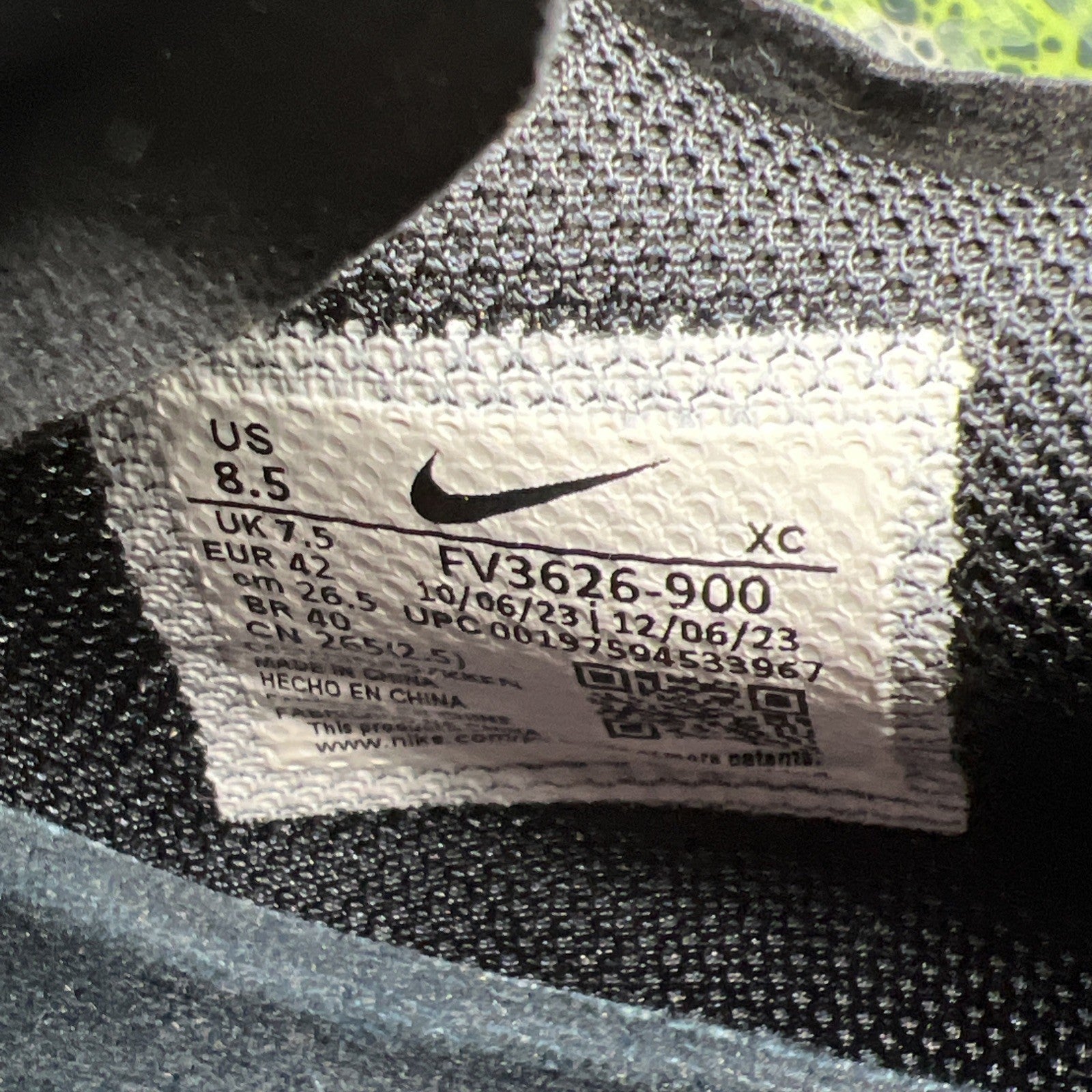 Size 8.5 - Nike Air Zoom GT Cut 3 Electric Pack (FV3626-900)