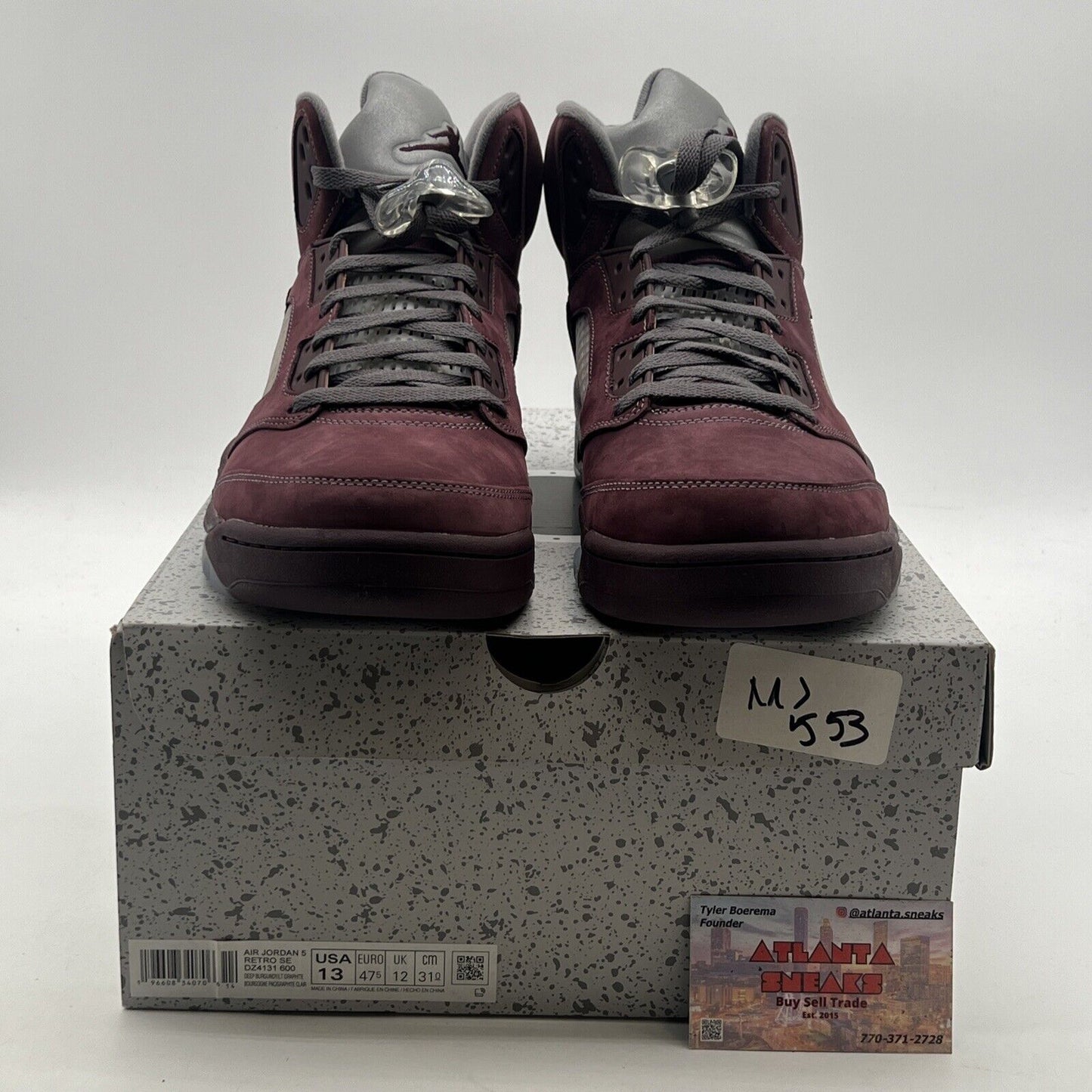 Size 13 - Air Jordan 5 Retro SE 2023 Burgundy (DZ4131-600)