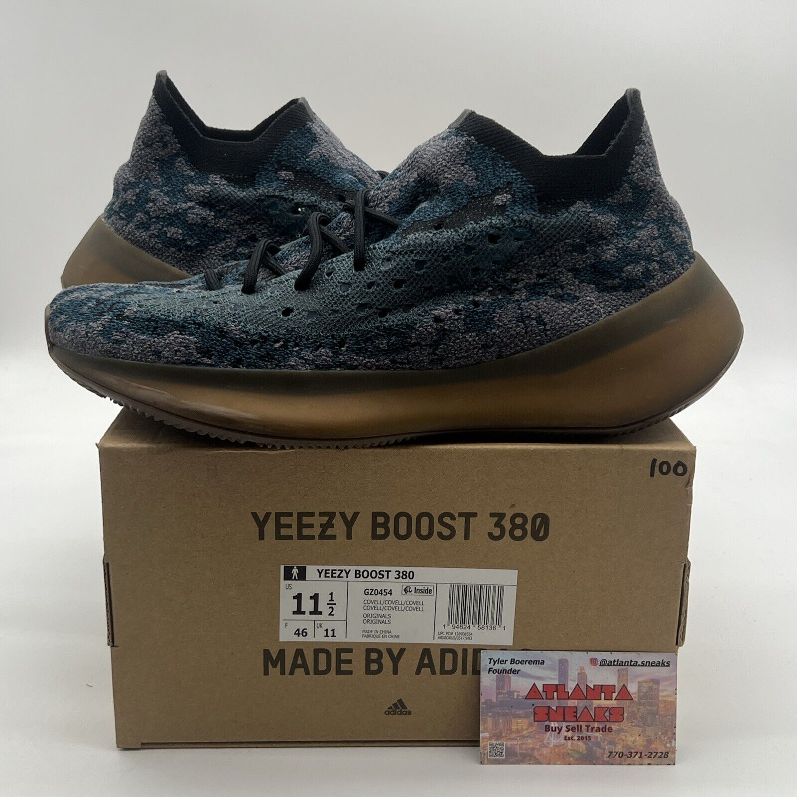 Size 11.5 - adidas Yeezy Boost 380 Covellite (GZ0454)