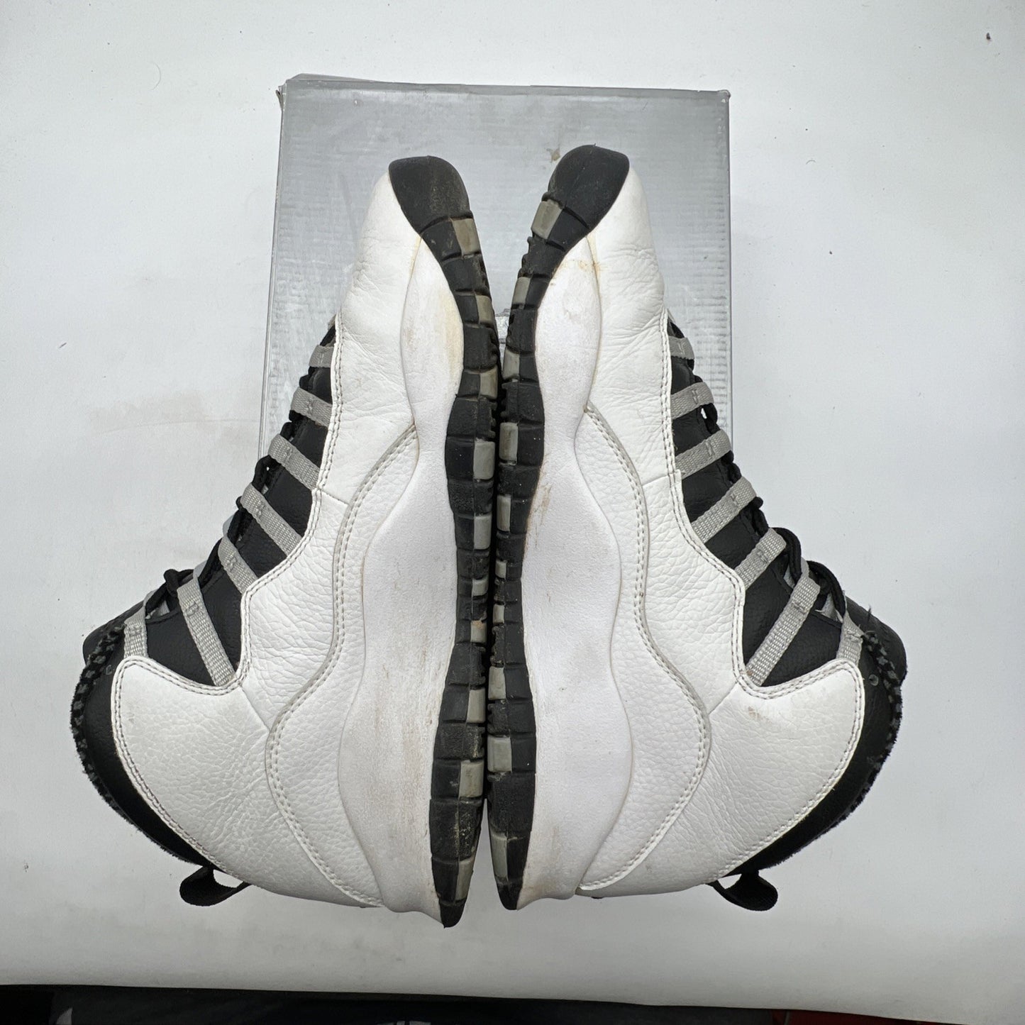 Size 10 - Air Jordan 10 Retro 2005 Steel (310805-101)