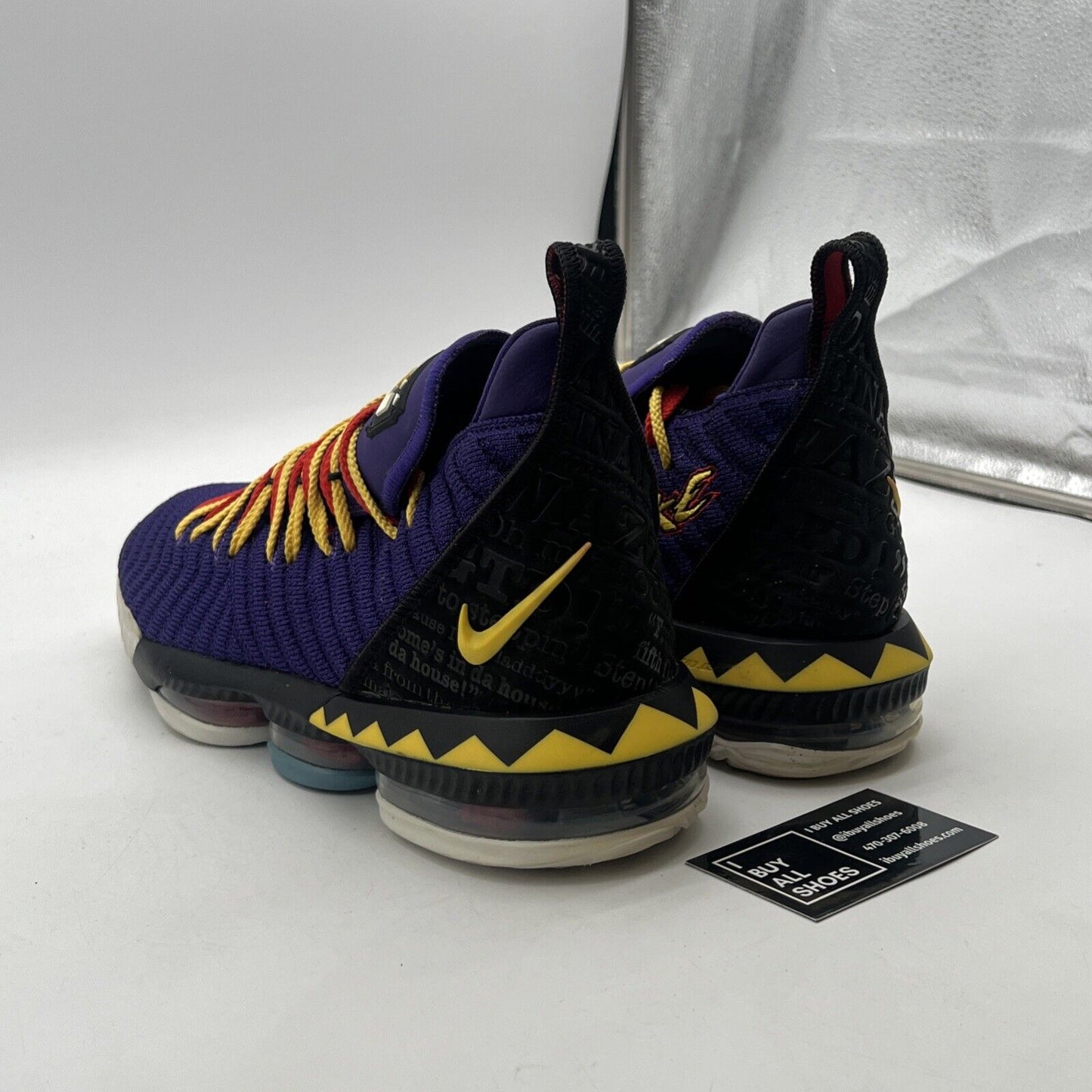 Size 11 - Nike LeBron 16 Martin (CL1520-500)