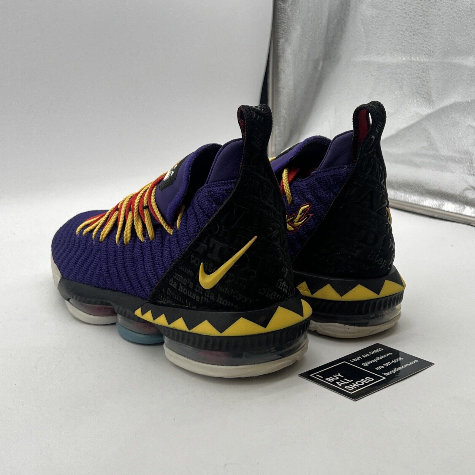 Size 11 - Nike LeBron 16 Martin (CL1520-500)