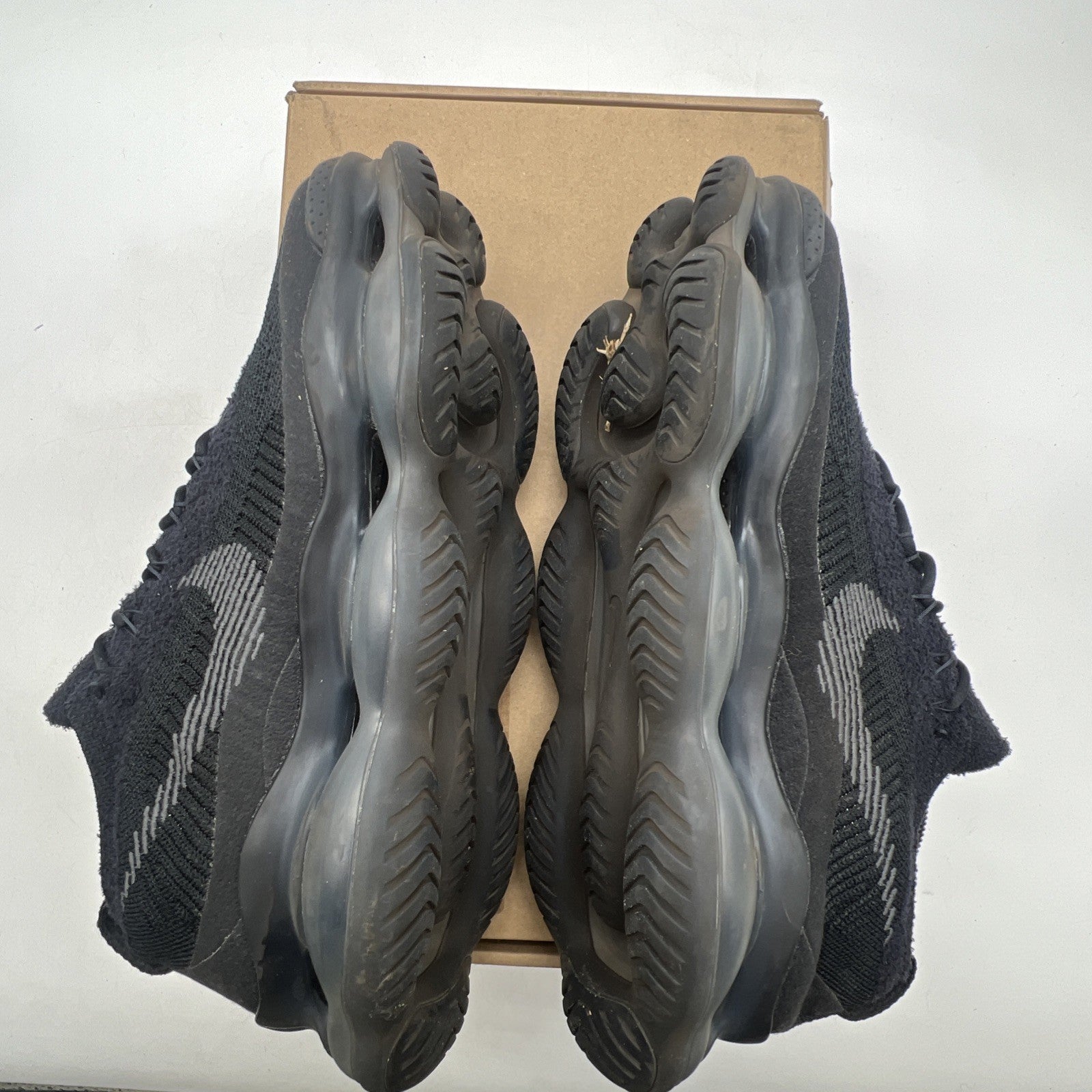 Size 10.5 - Nike Air Max Scorpion Flyknit Triple Black (DJ4701-003)